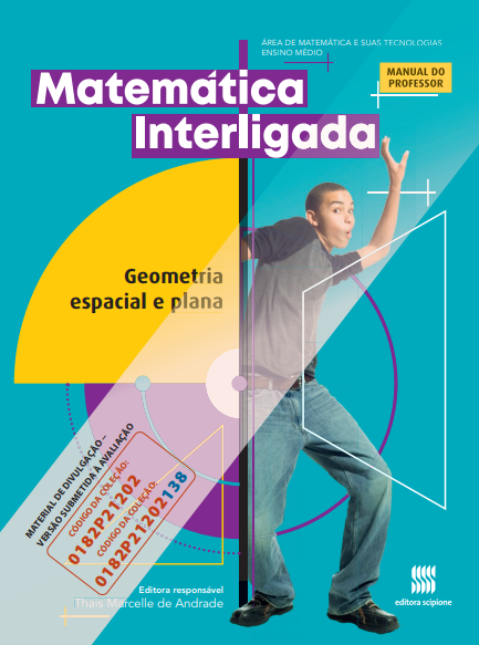 capa matemática interligada geometria espacial plana PNLD 2021