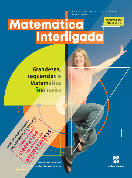 capa matemática interligada grandezas matemática financeira PNLD 2021