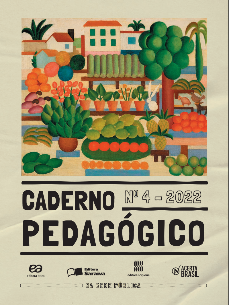 Capa Caderno Pedagógico 2022