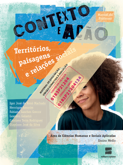 capa contexto e ação territórios paisagens relações sociais PNLD 2021