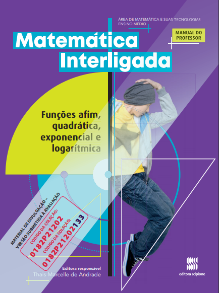 capa matemática interligada afim quadrática exponencial logaritmica PNLD 2021