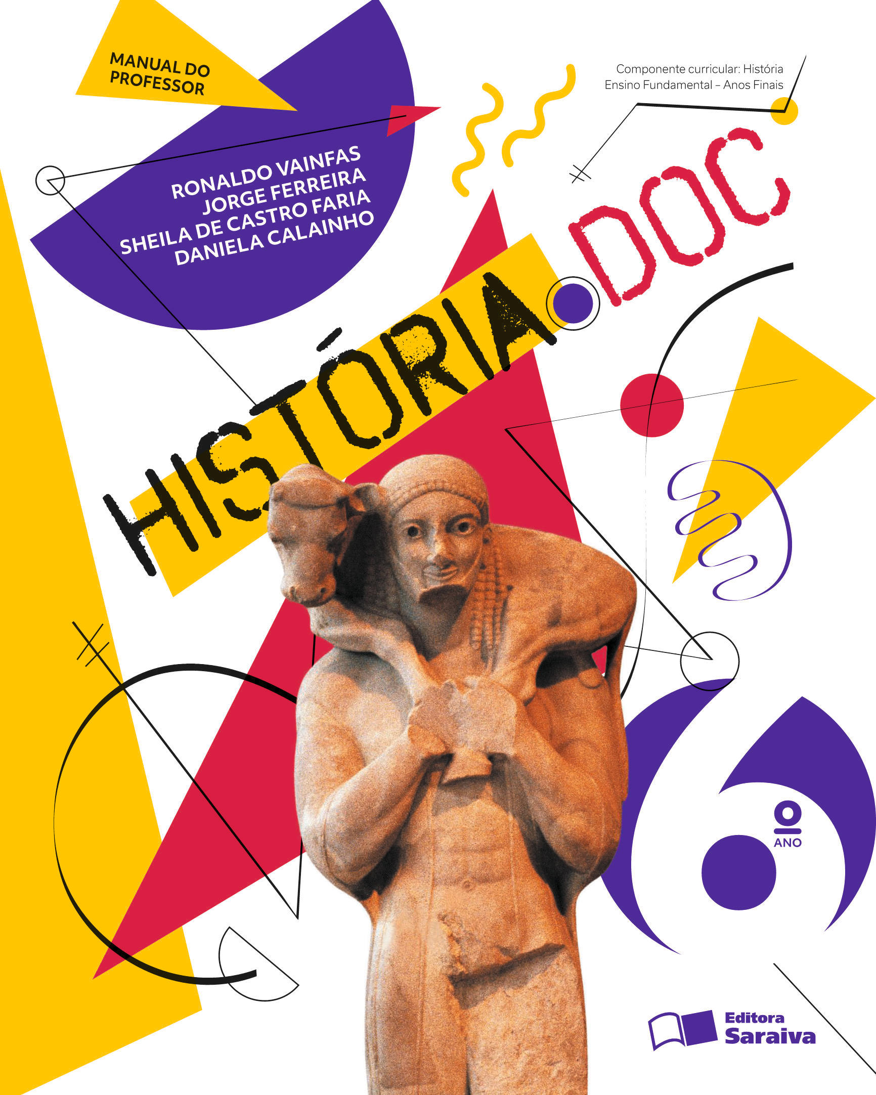 Capa PNLD 2024 História.doc 6º ano