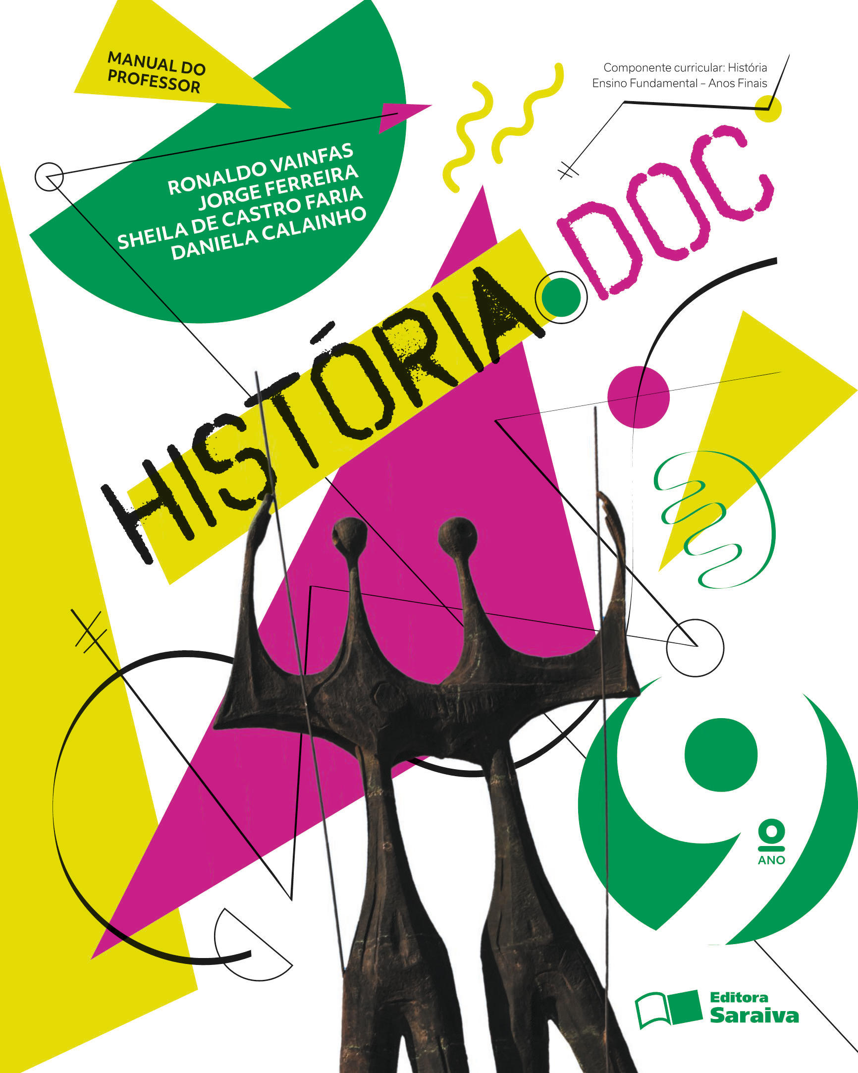 Capa PNLD 2024 História.doc 9º ano