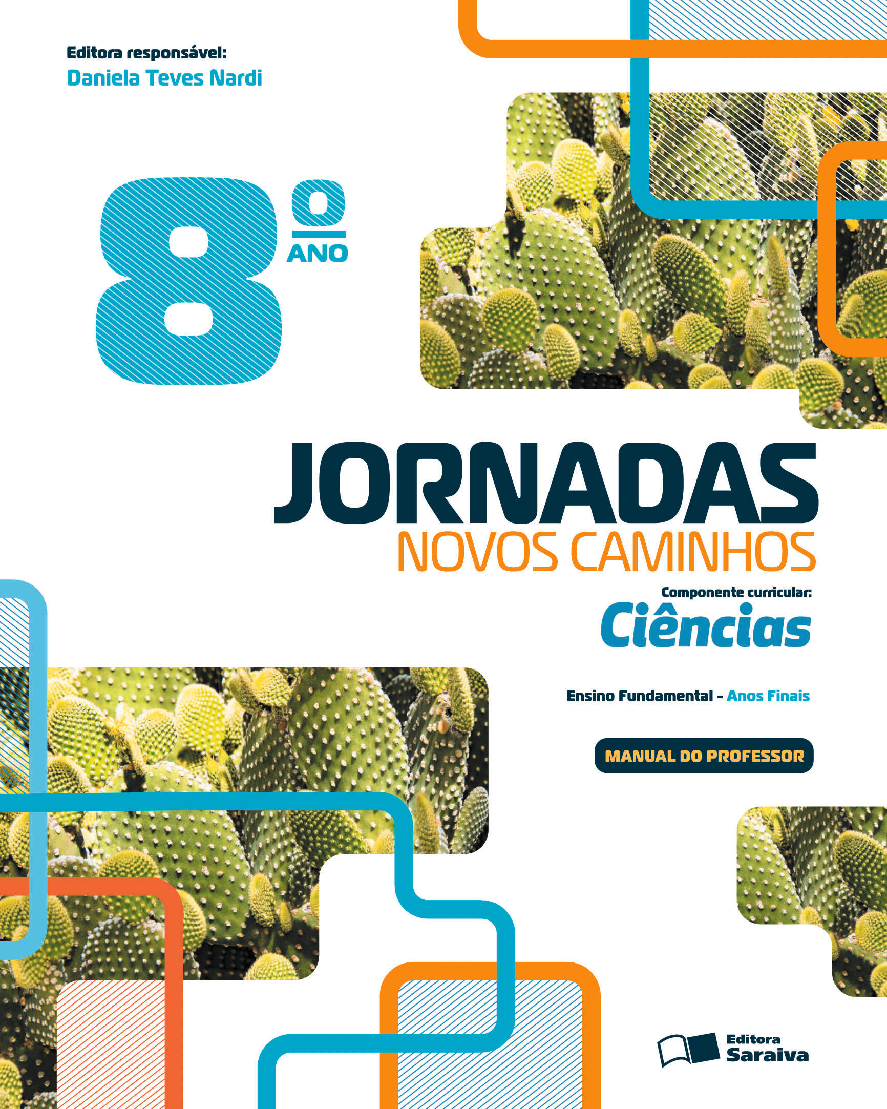 Capa PNLD 2024 Jornadas Ciências 8º ano