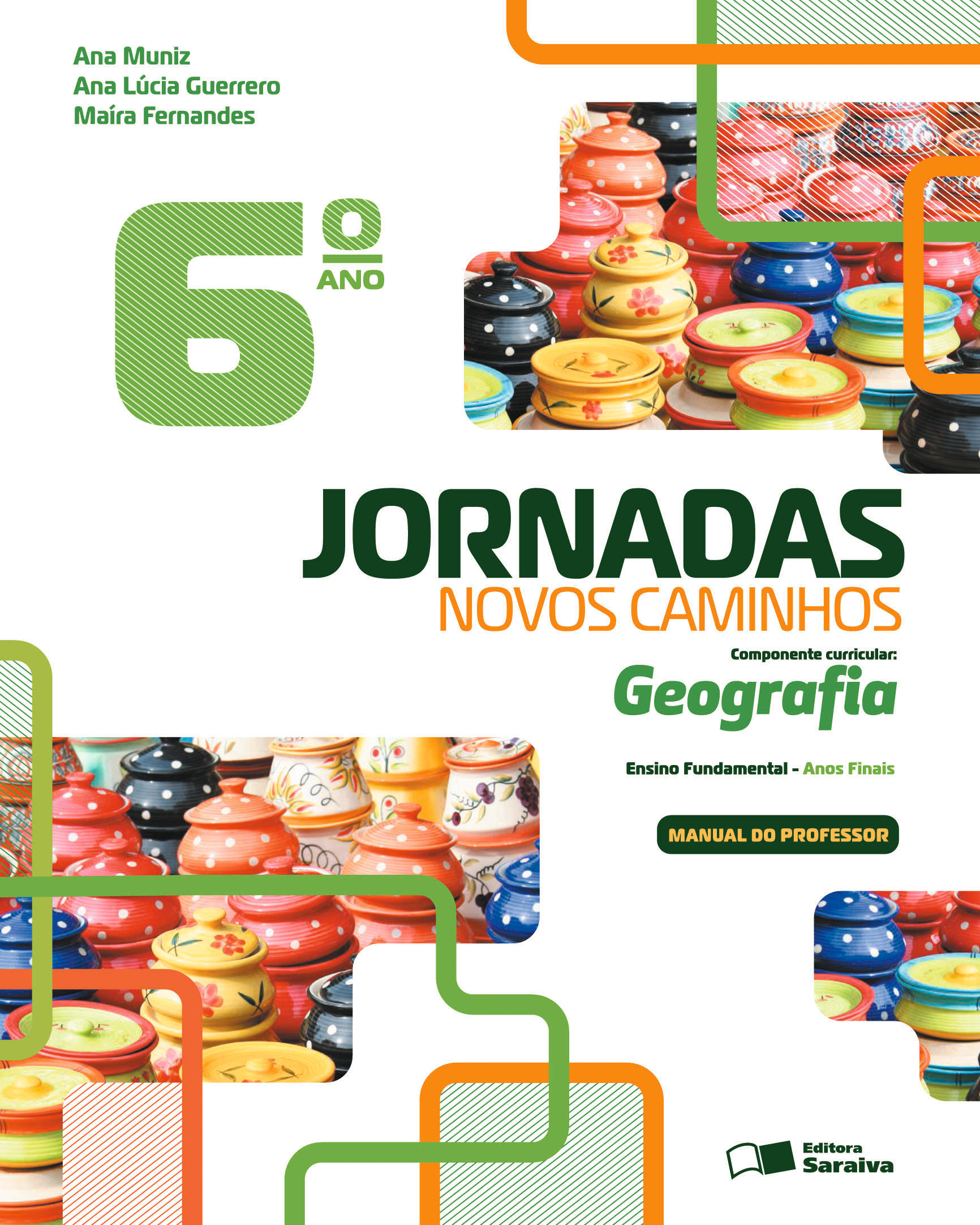 Capa Jornadas Geografia 6º ano PNLD 2024 Objeto 1