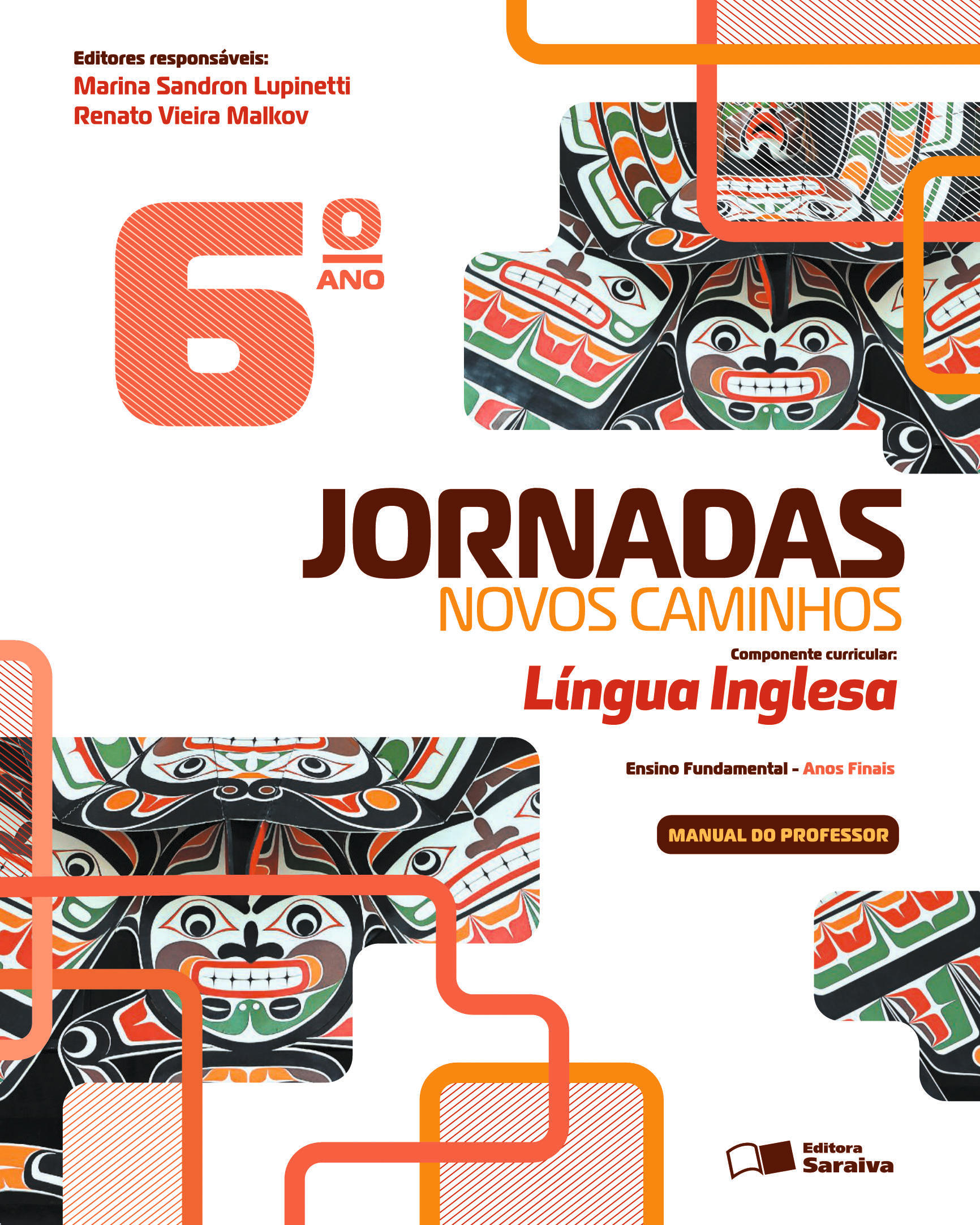 Capa PNLD 2024 Jornadas Língua Inglesa 6º ano