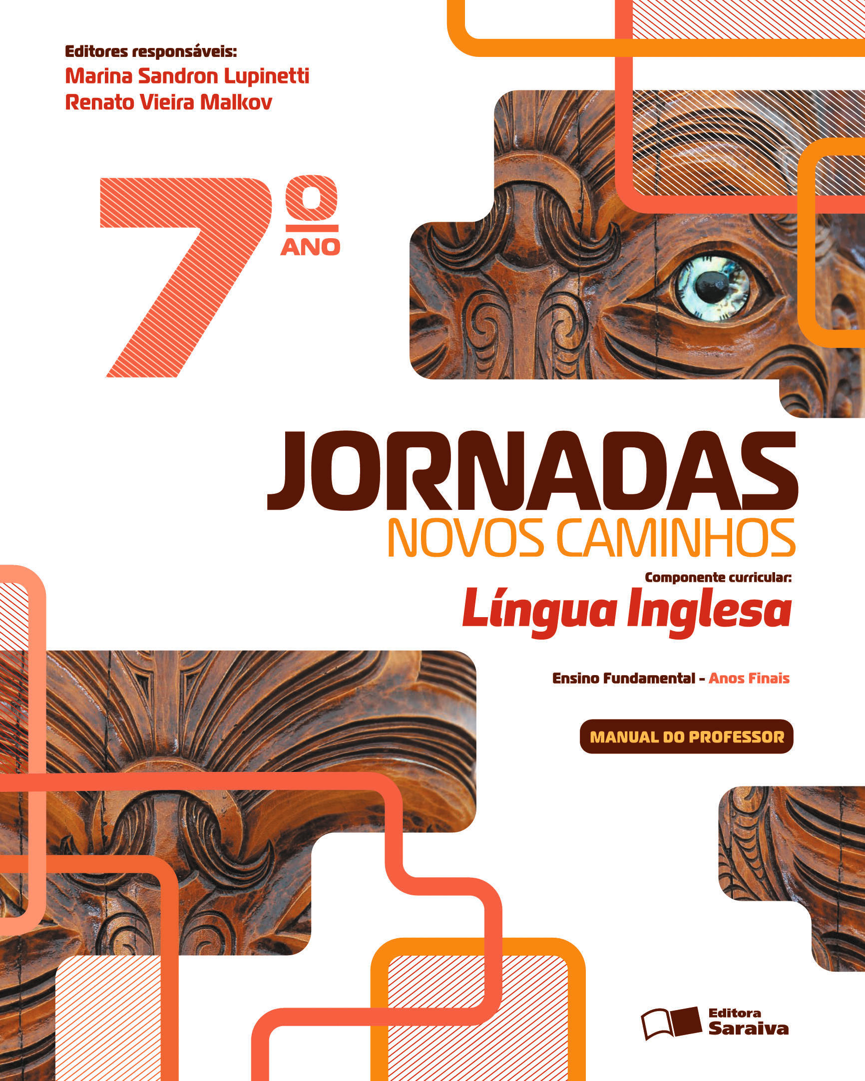 Capa PNLD 2024 Jornadas Língua Inglesa 7º ano