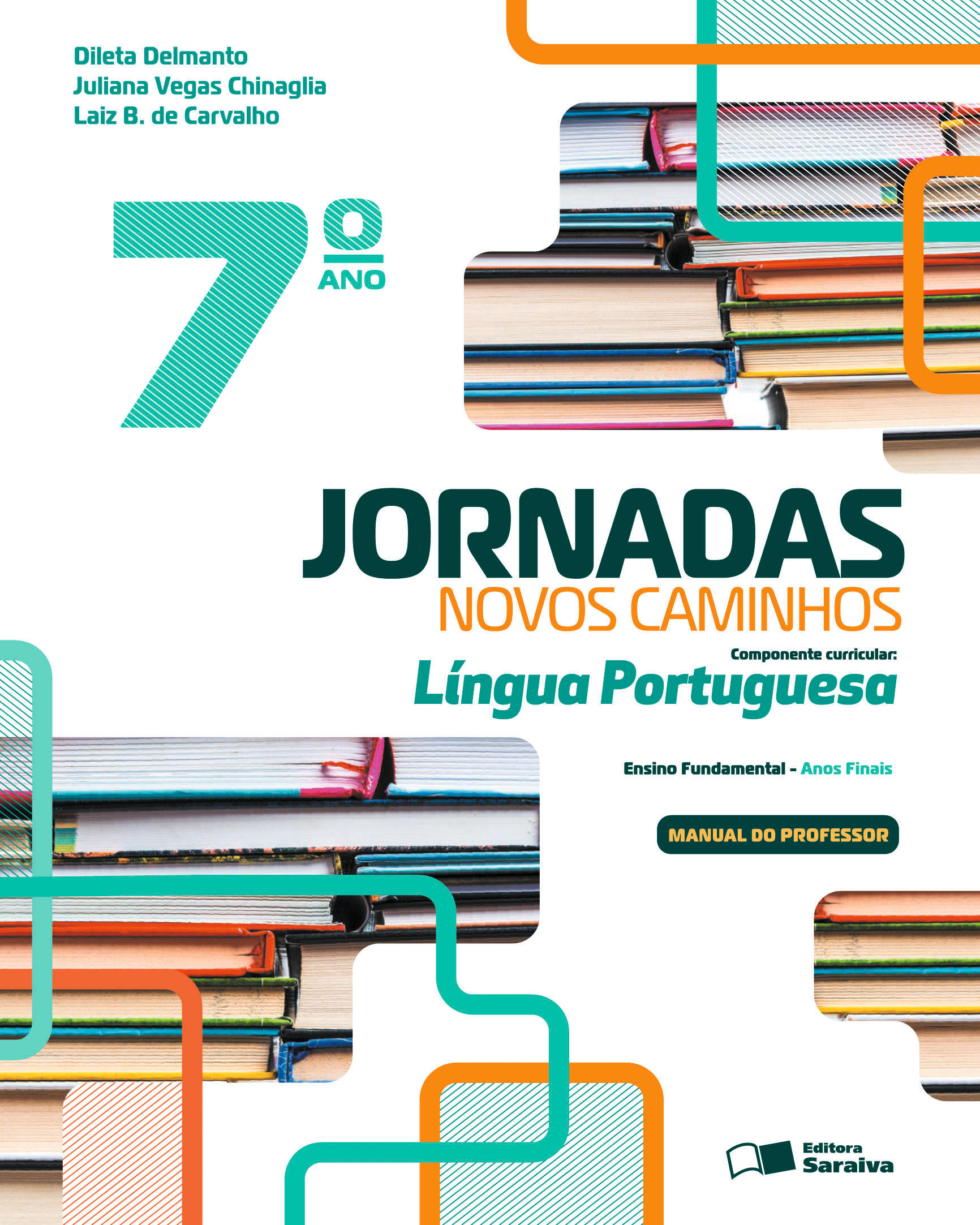 Capa PNLD 2024 Jornadas Língua Portuguesa 7º ano