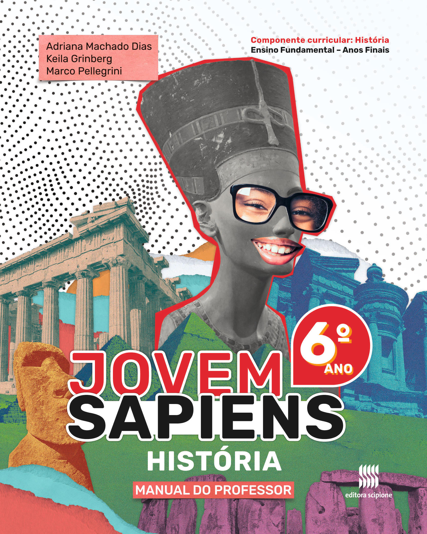 Capa PNLD 2024 Jovem Sapiens História 6º ano