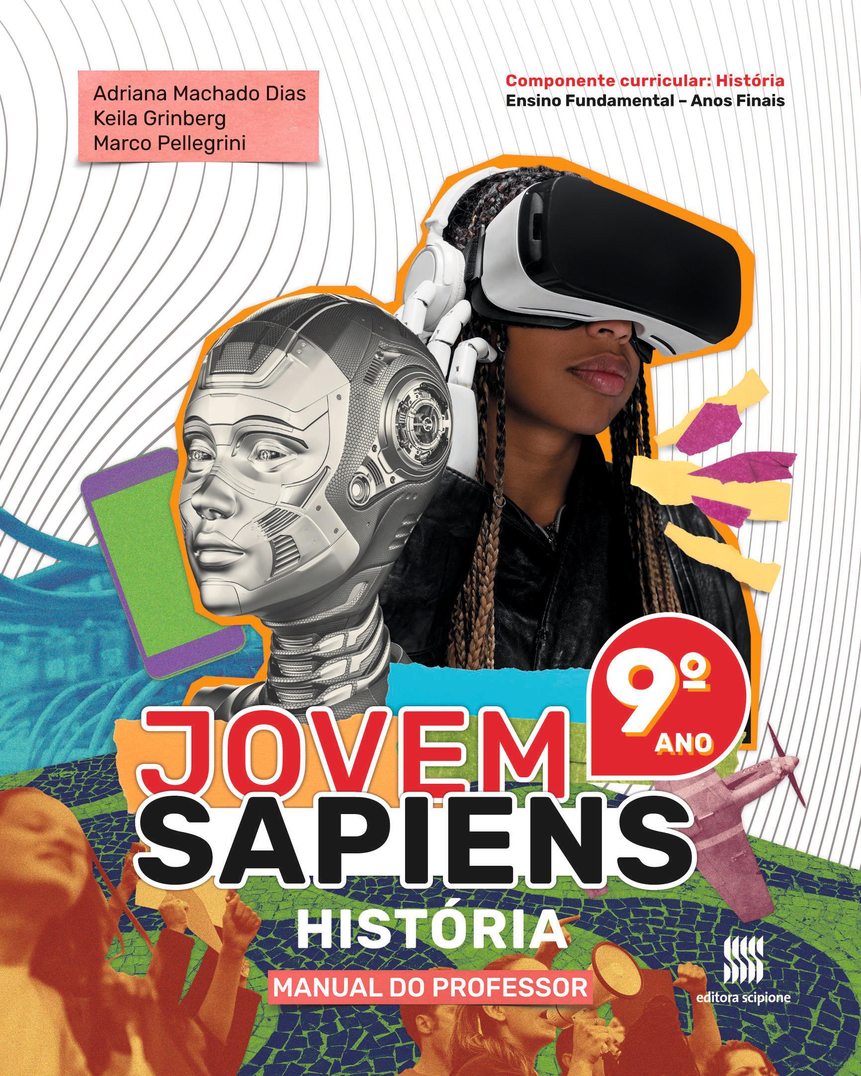 Capa PNLD 2024 Jovem Sapiens História 9º ano