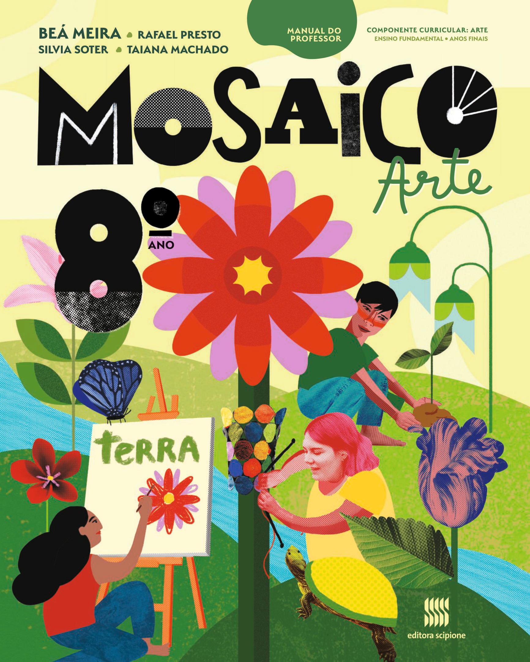 Capa PNLD 2024 Mosaico Arte 8º ano