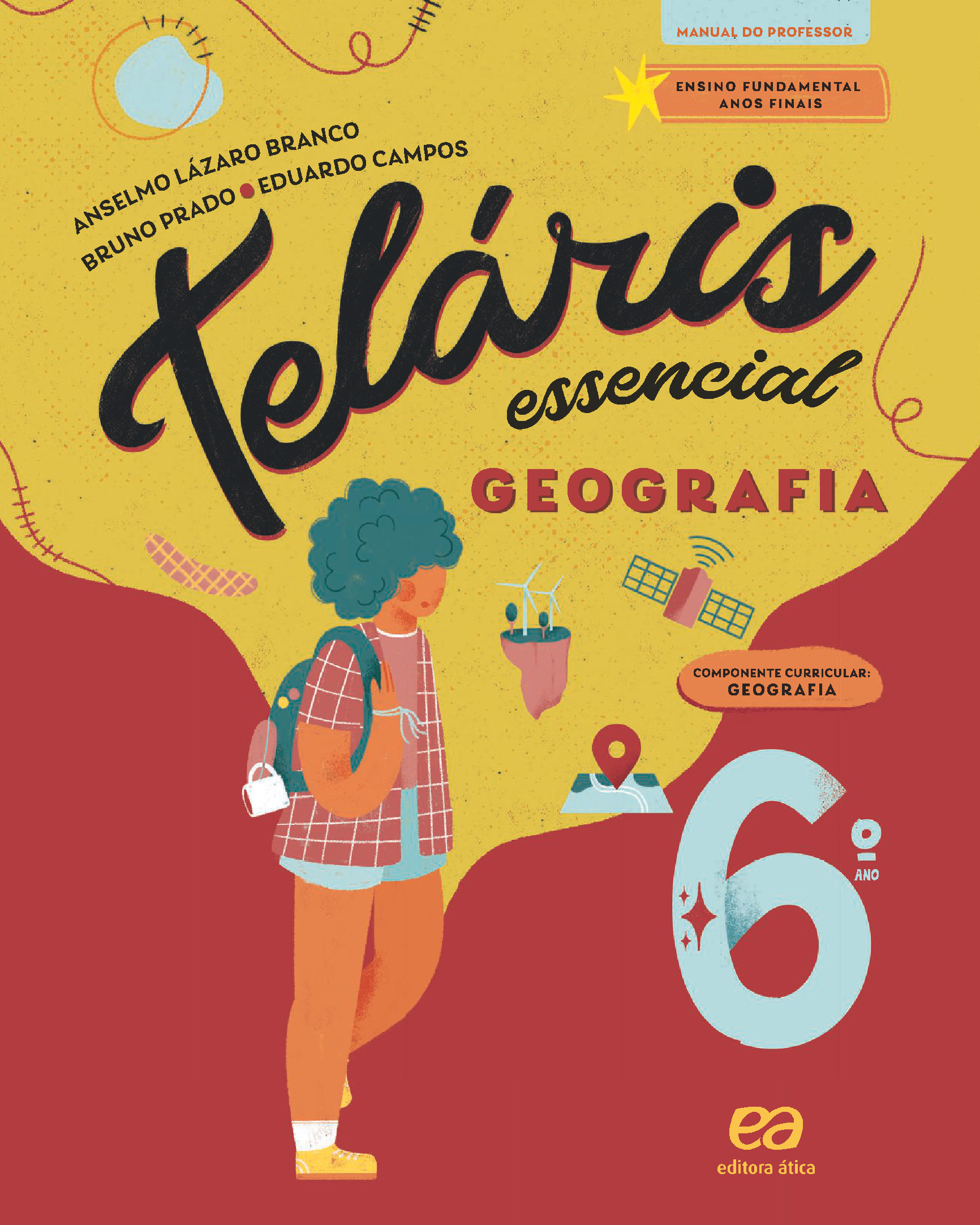 Capa PNLD 2024 Teláris Geografia 6º ano