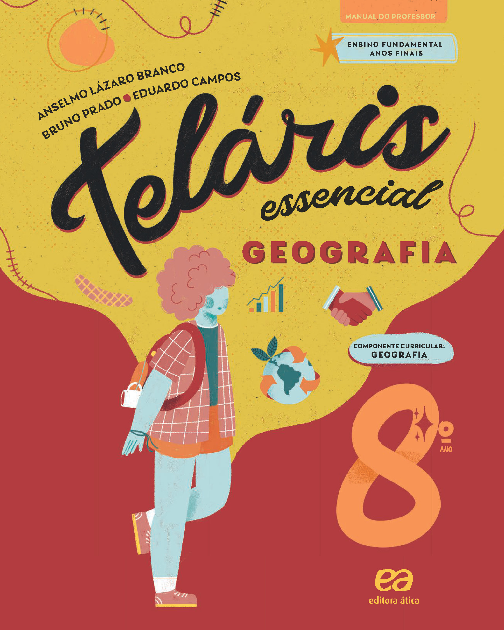 Capa PNLD 2024 Teláris Geografia 8º ano