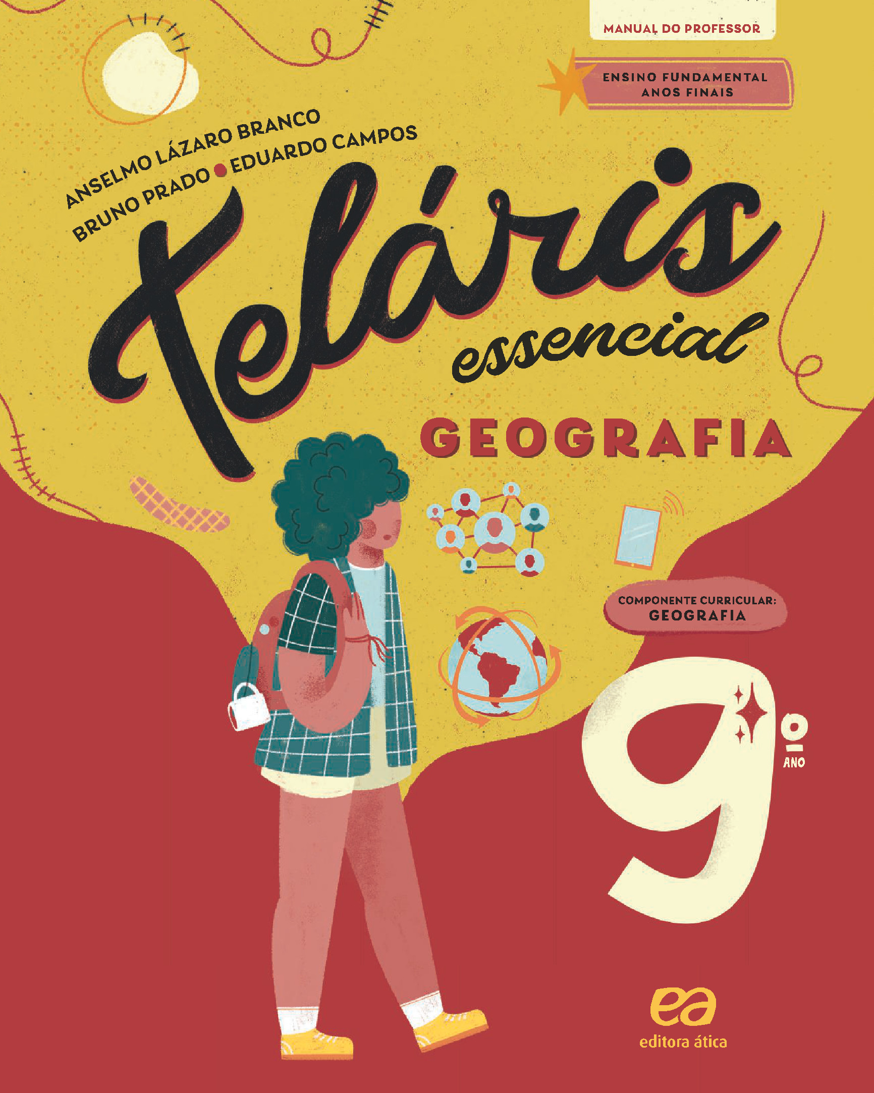 Capa PNLD 2024 Teláris Geografia 9º ano