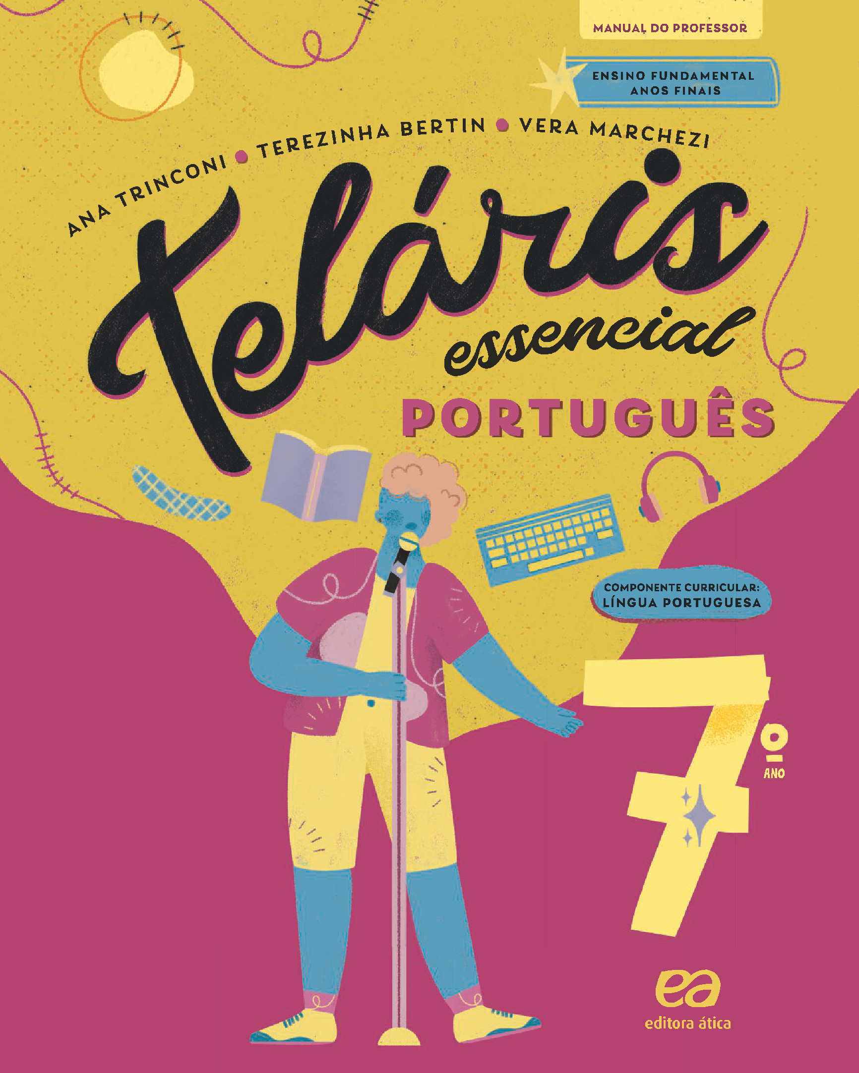 Capa PNLD 2024 Teláris Língua Portuguesa 7º ano