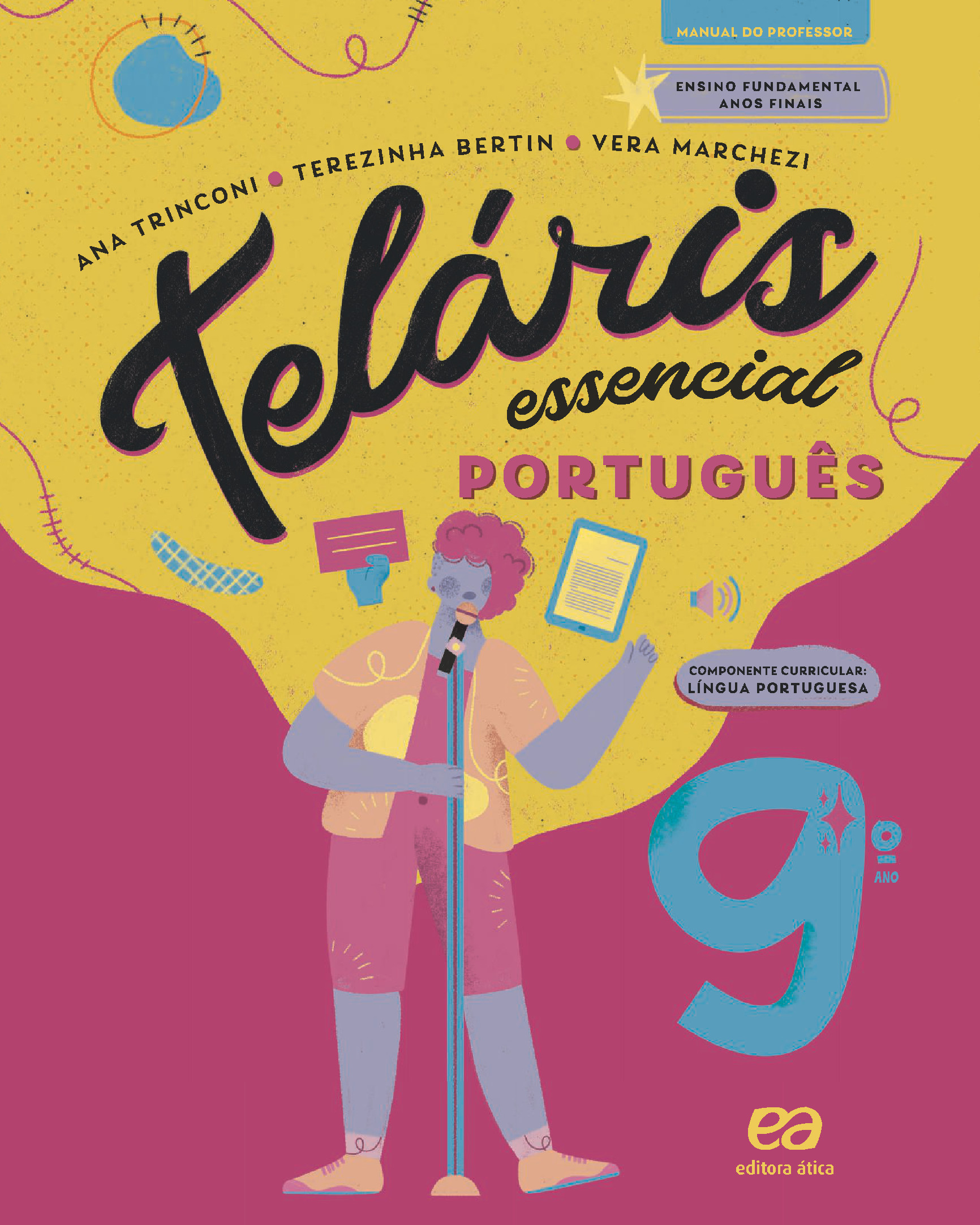 Capa PNLD 2024 Teláris Língua Portuguesa 9º ano