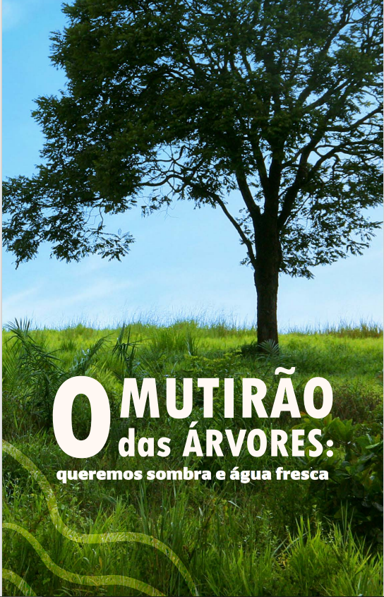 capa livro o mutirão das árvores