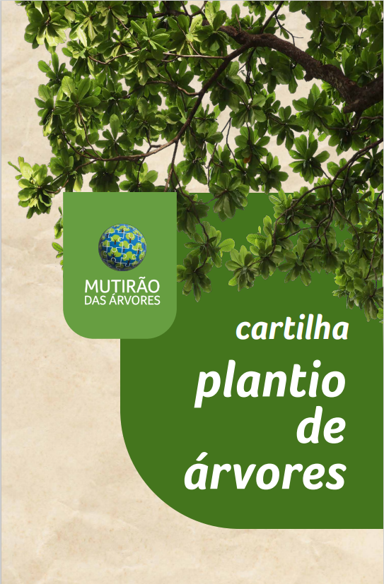 capa cartilha plantio de árvores