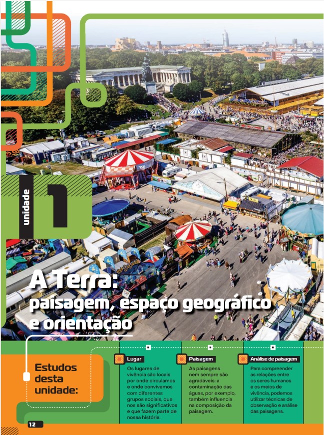 Jornadas Novos Caminhos Geografia, 
6º ano, p. 12