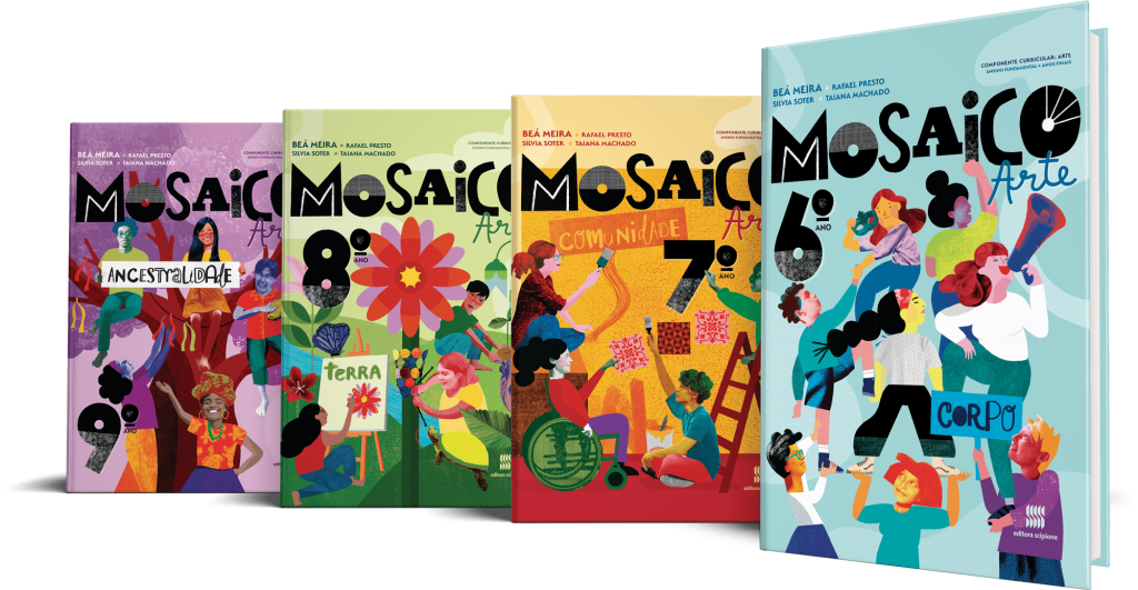Livros do PNLD 2024 Mosaico Arte