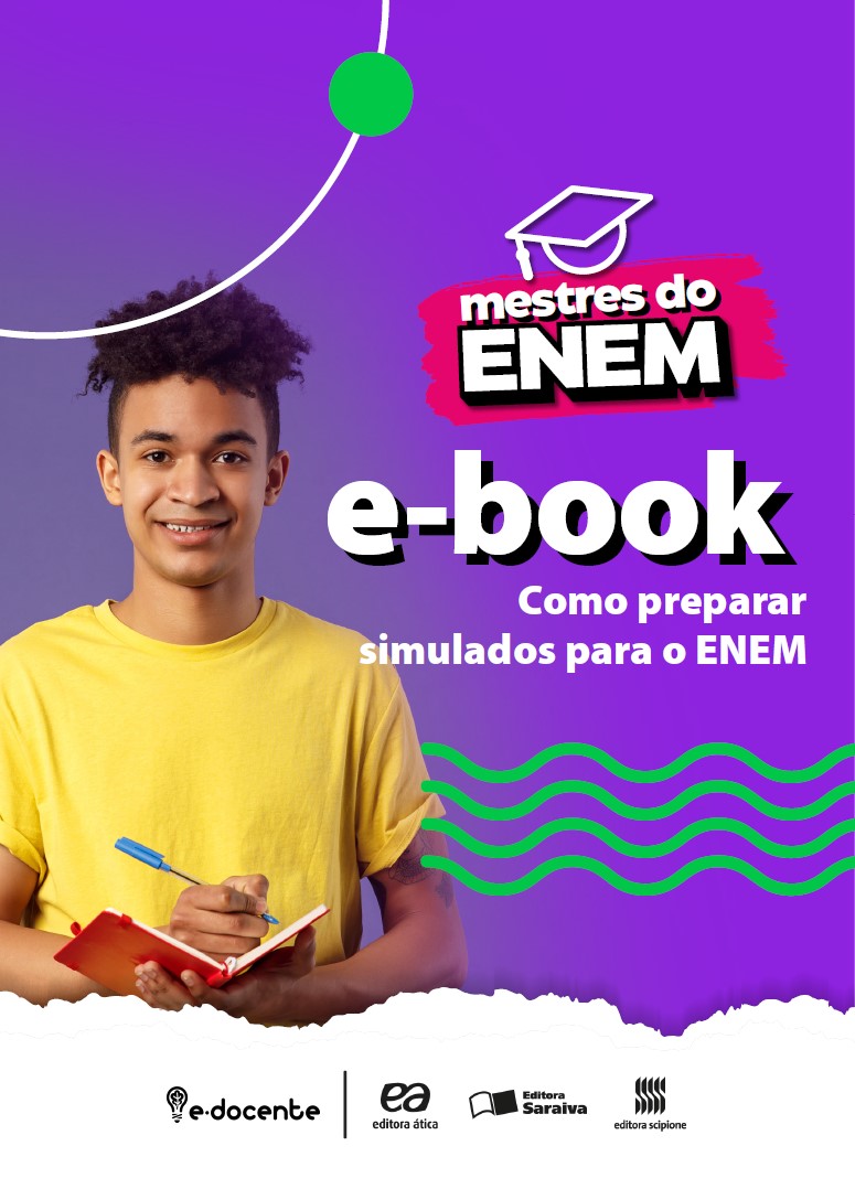 Capa E-book Simulados ENEM