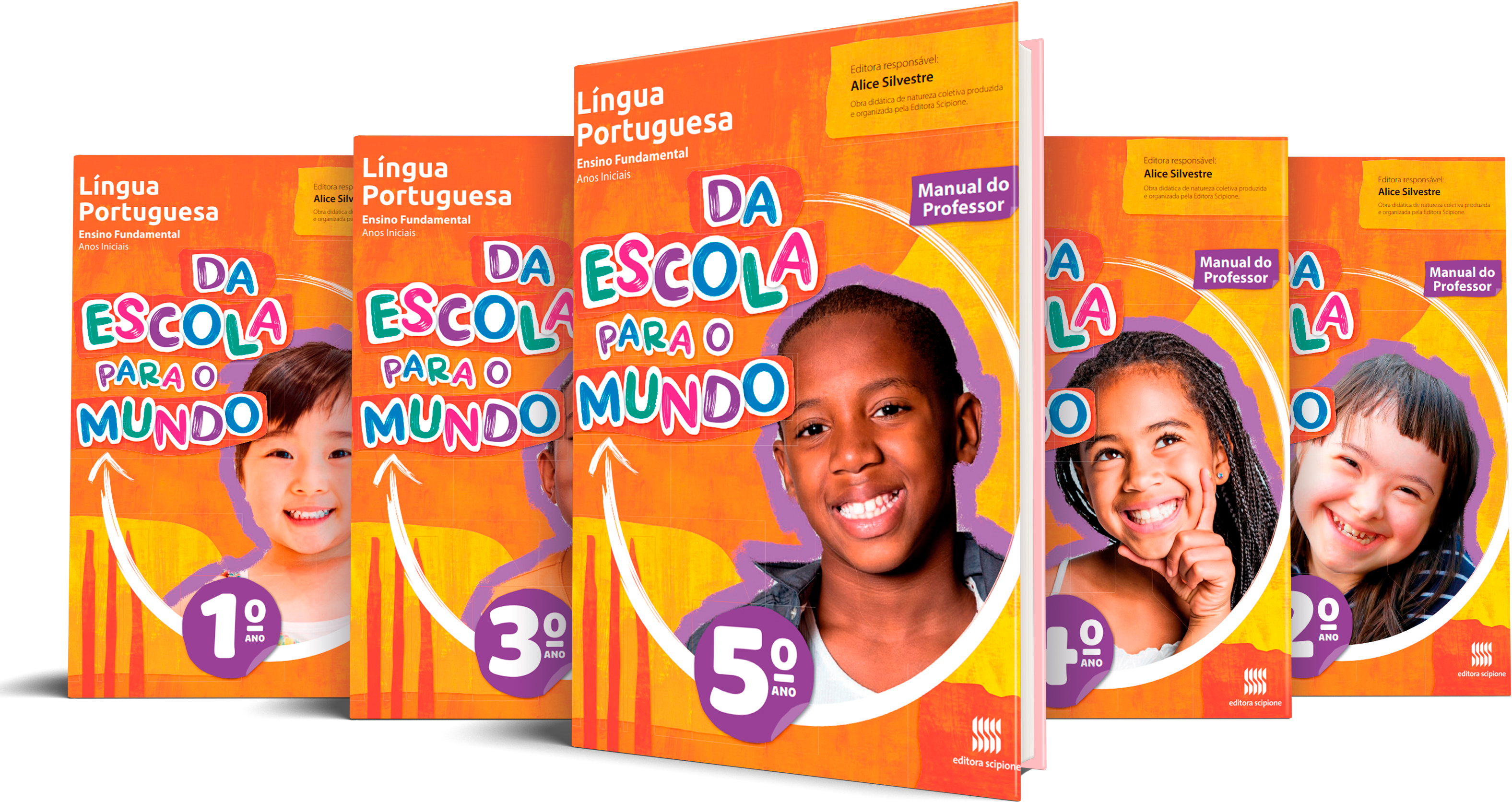 Da Escola para o Mundo | Língua Portuguesa (1º ao 5º Ano)