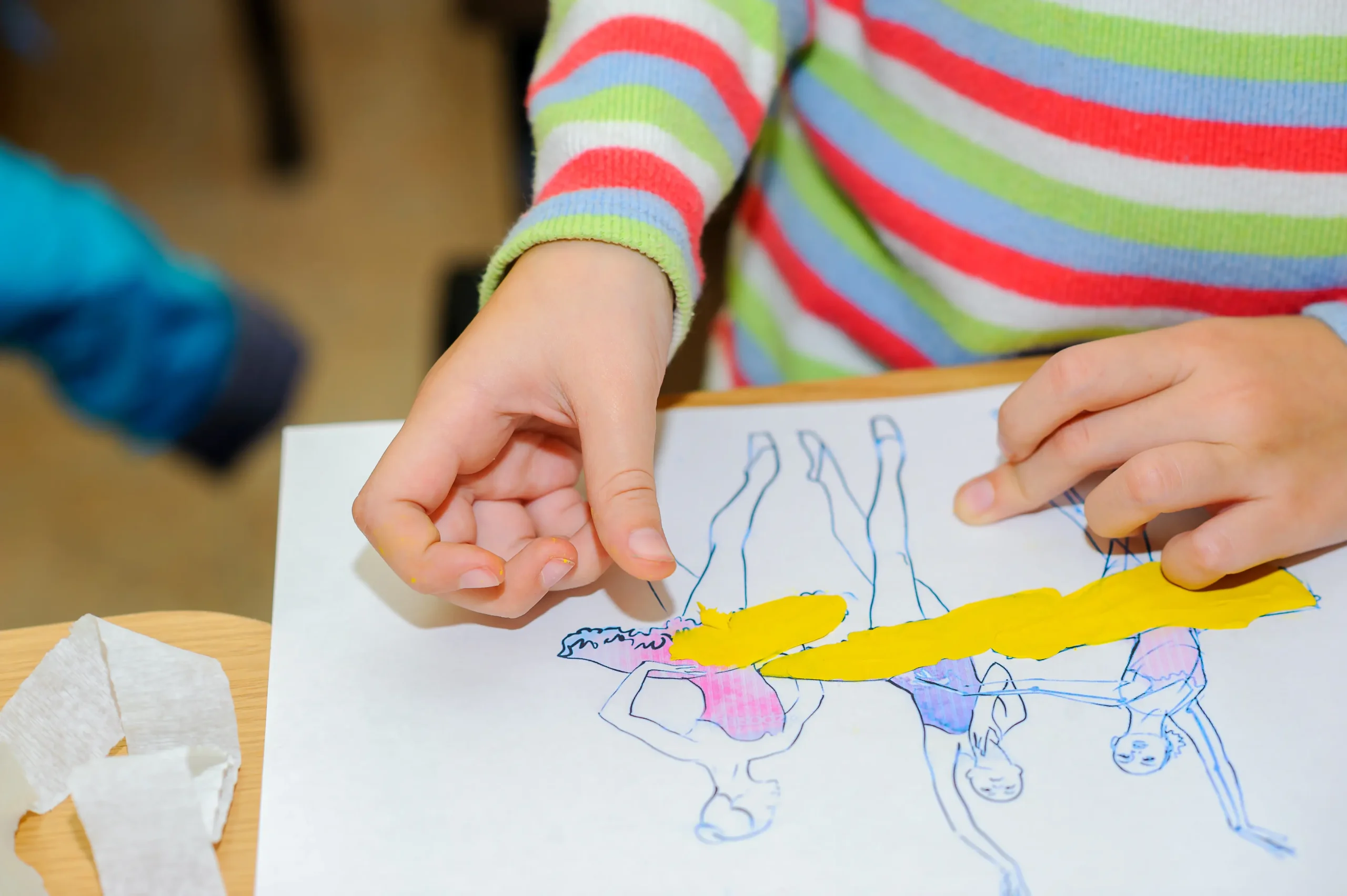 Album de figurinhas na educação infantil