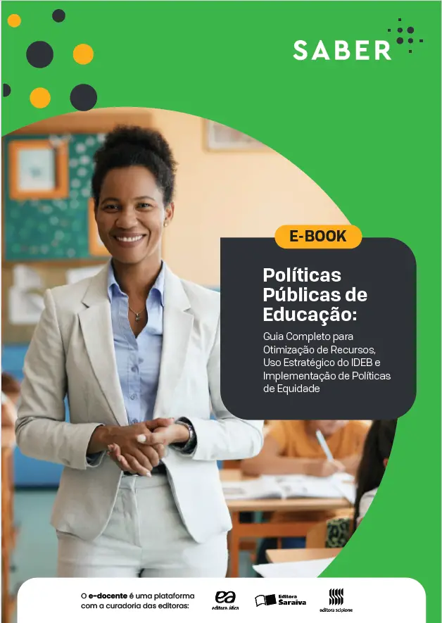 Capa E-book Políticas Públicas de Educação