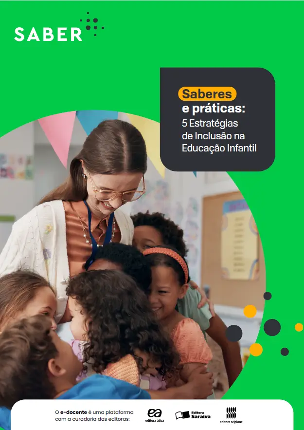 Capa Infográfico 5 estratégias de Inclusão na educação infantil
