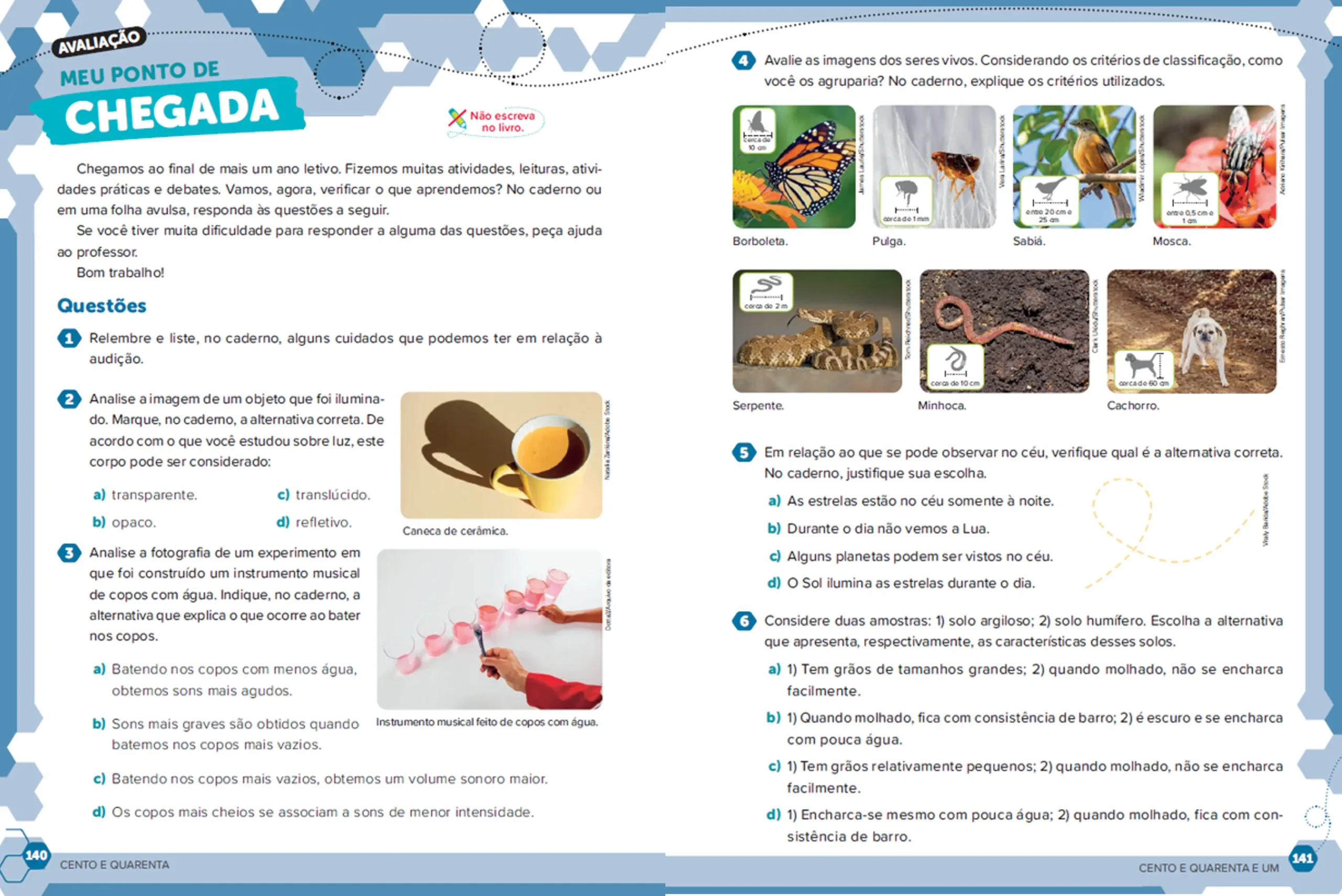 Ápis Mais Ciências da Natureza - 3º ano - Páginas 140 e 141
