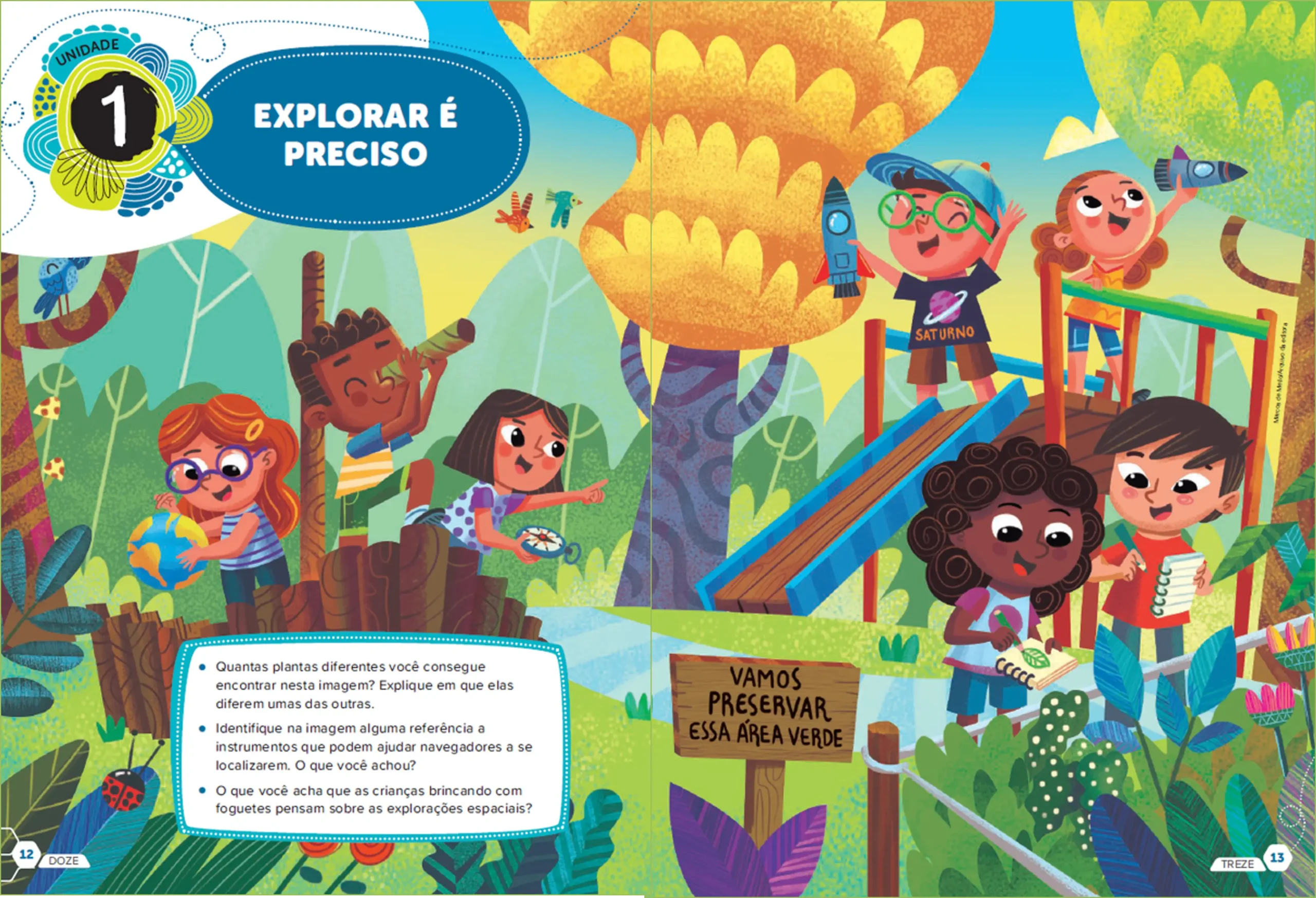 Ápis Mais Ciências da Natureza - 5º ano - Páginas 12 e 13