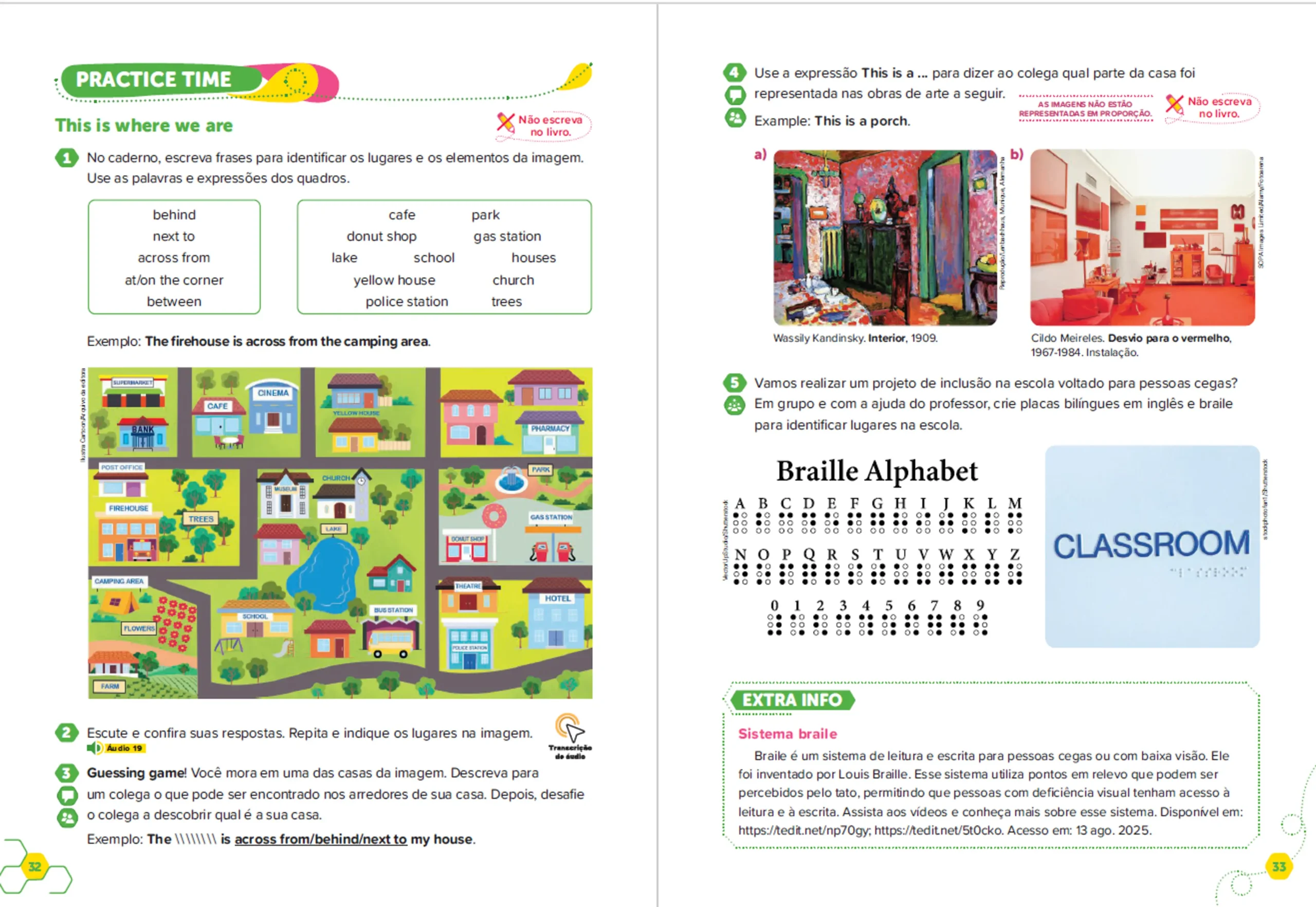Ápis Mais Língua Inglesa - 3º ano - Páginas 32 e 33