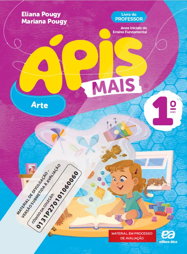 Ápis Mais: Arte (1º ano) | PNLD 2027