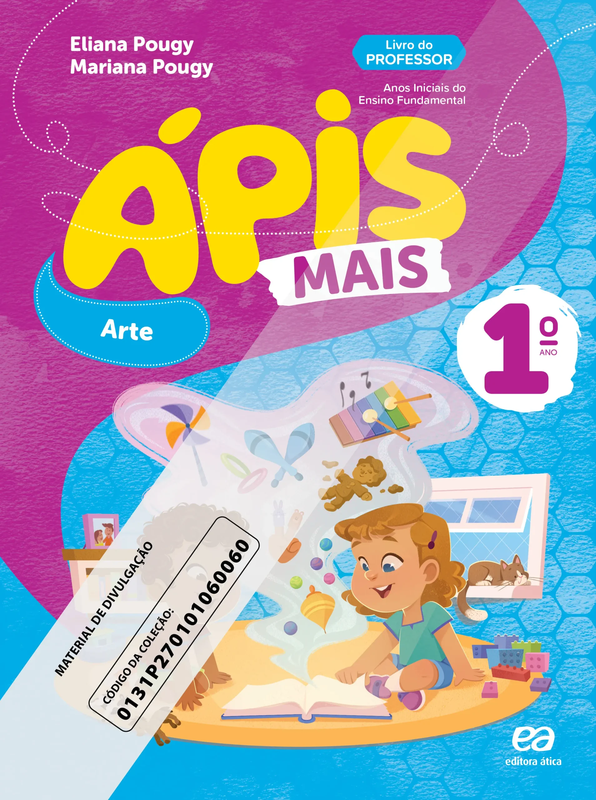 Ápis Mais: Arte (1º ano) | PNLD 2027