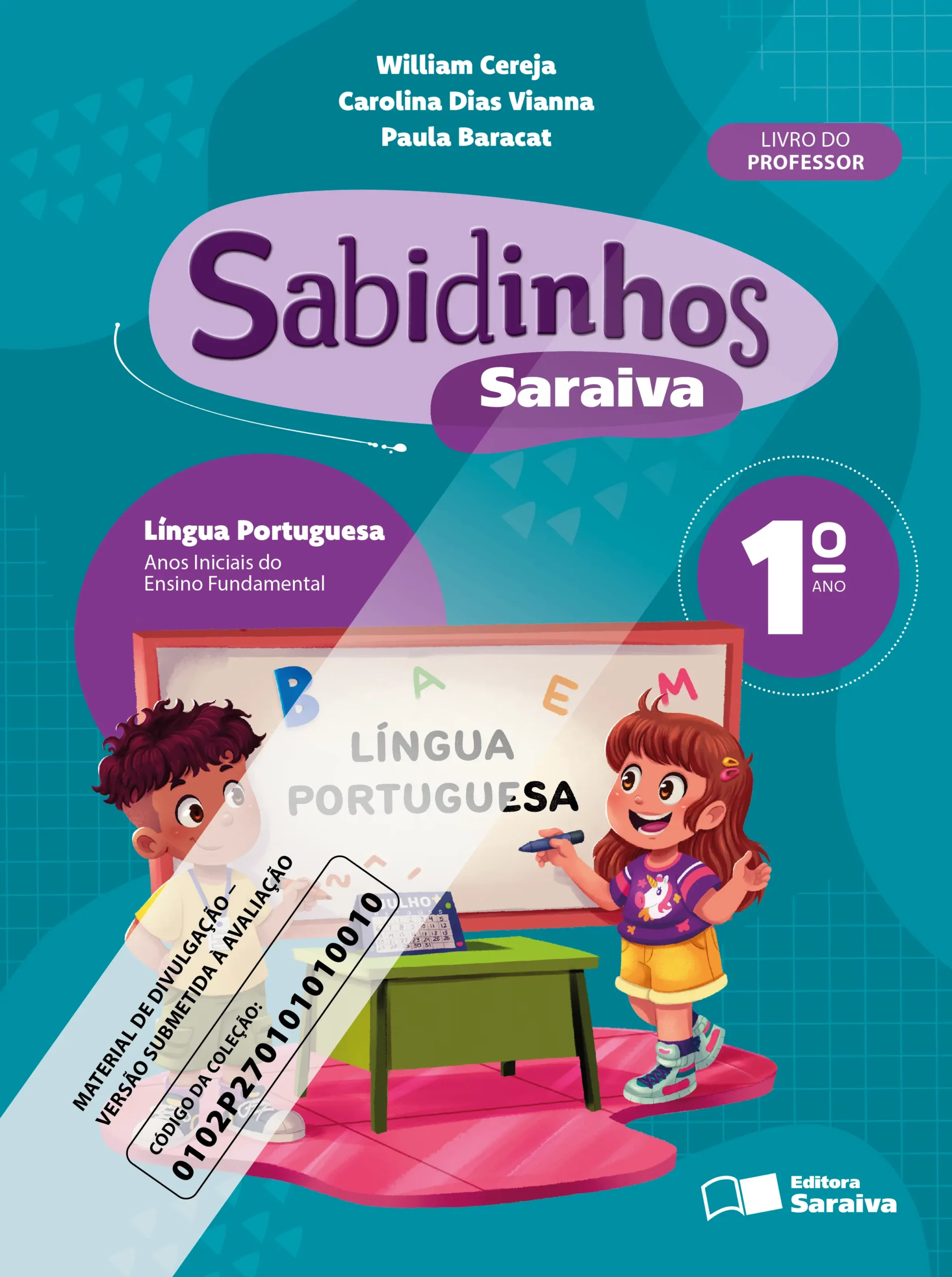 Sabidinhos Saraiva: Língua Portuguesa (1º ano) | PNLD 2027