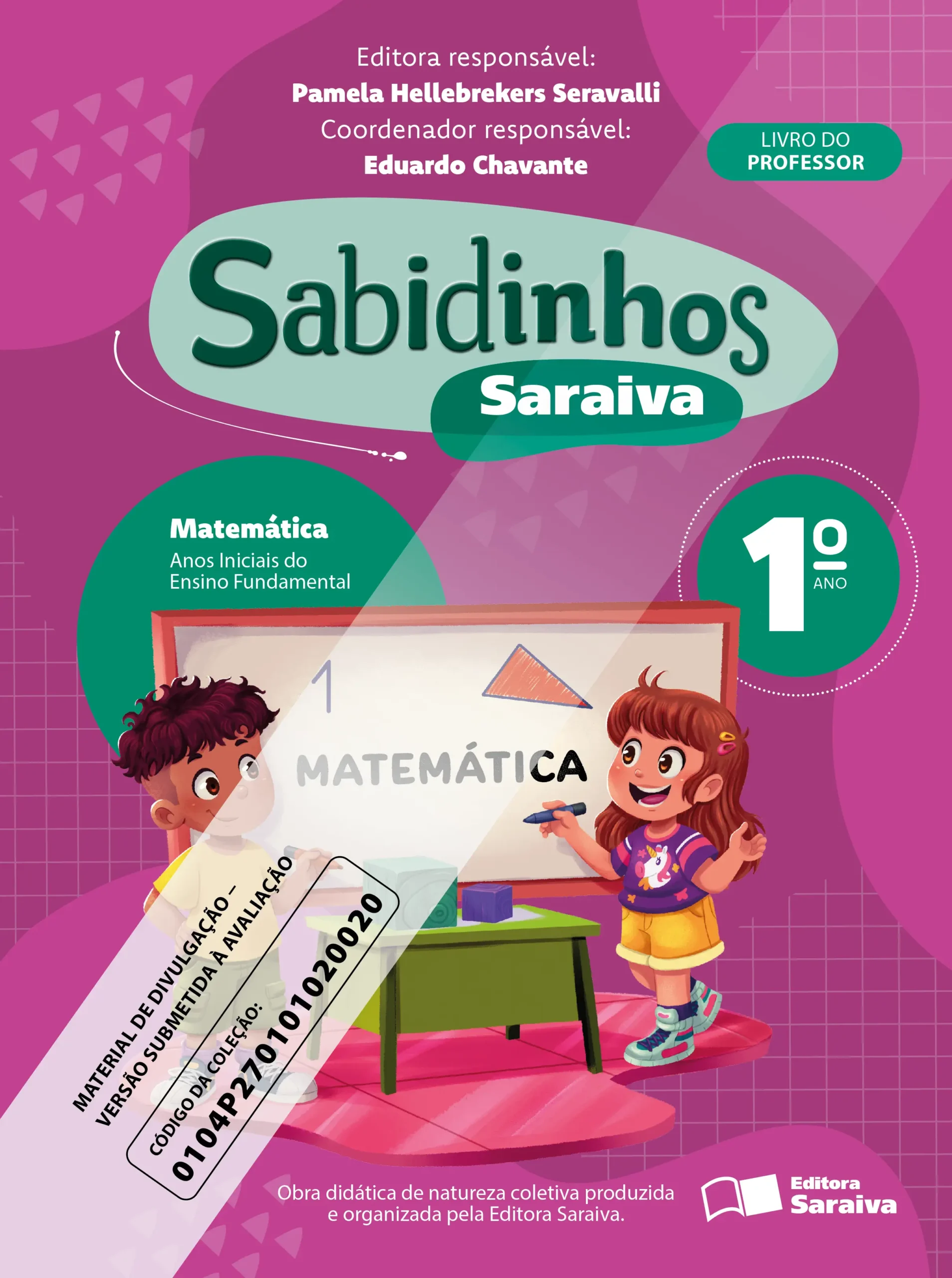 Sabidinhos Saraiva: Matemática (1º ano) | PNLD 2027