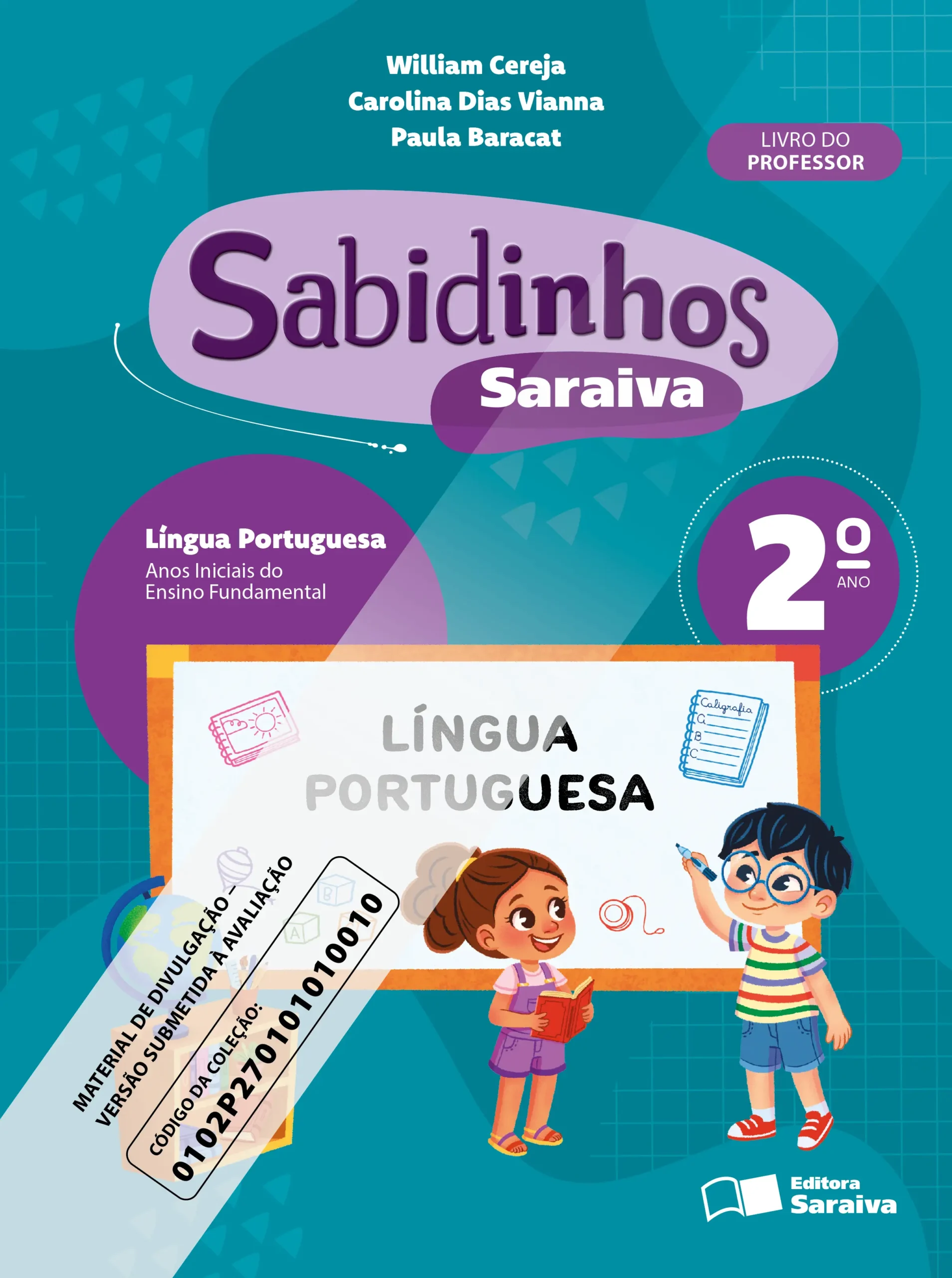 Sabidinhos Saraiva: Língua Portuguesa (2º ano) | PNLD 2027