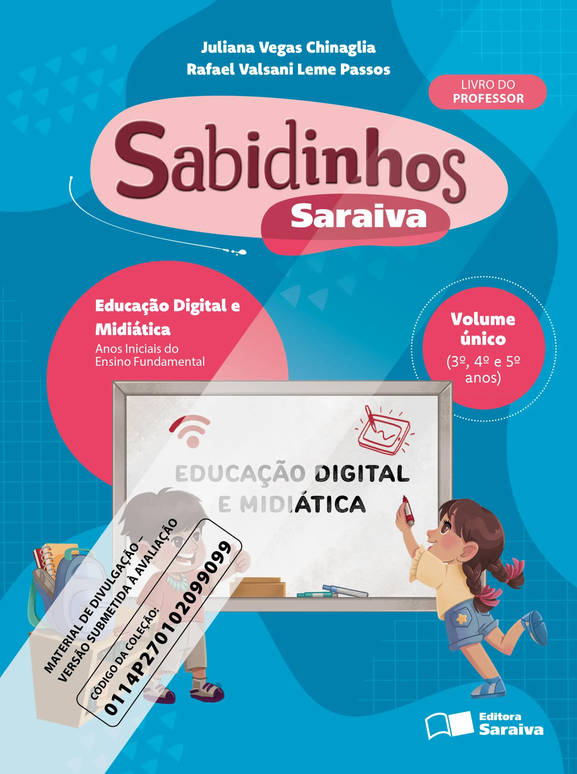 Sabidinhos Saraiva: Educação Digital e Midiática (3º ao 5º ano) | PNLD 2027