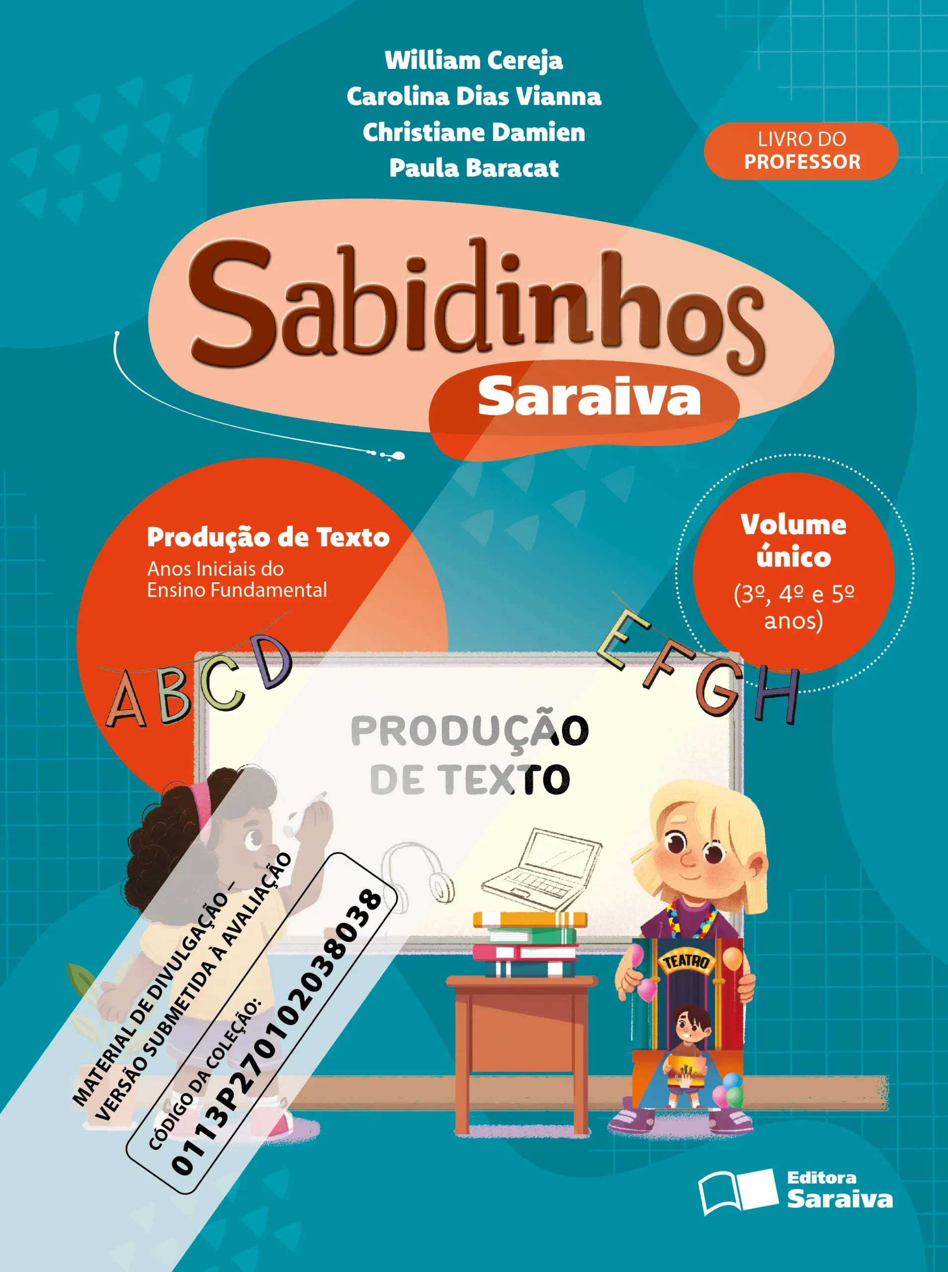 Sabidinhos Saraiva: Produção de texto (3º ao 5º ano) | PNLD 2027