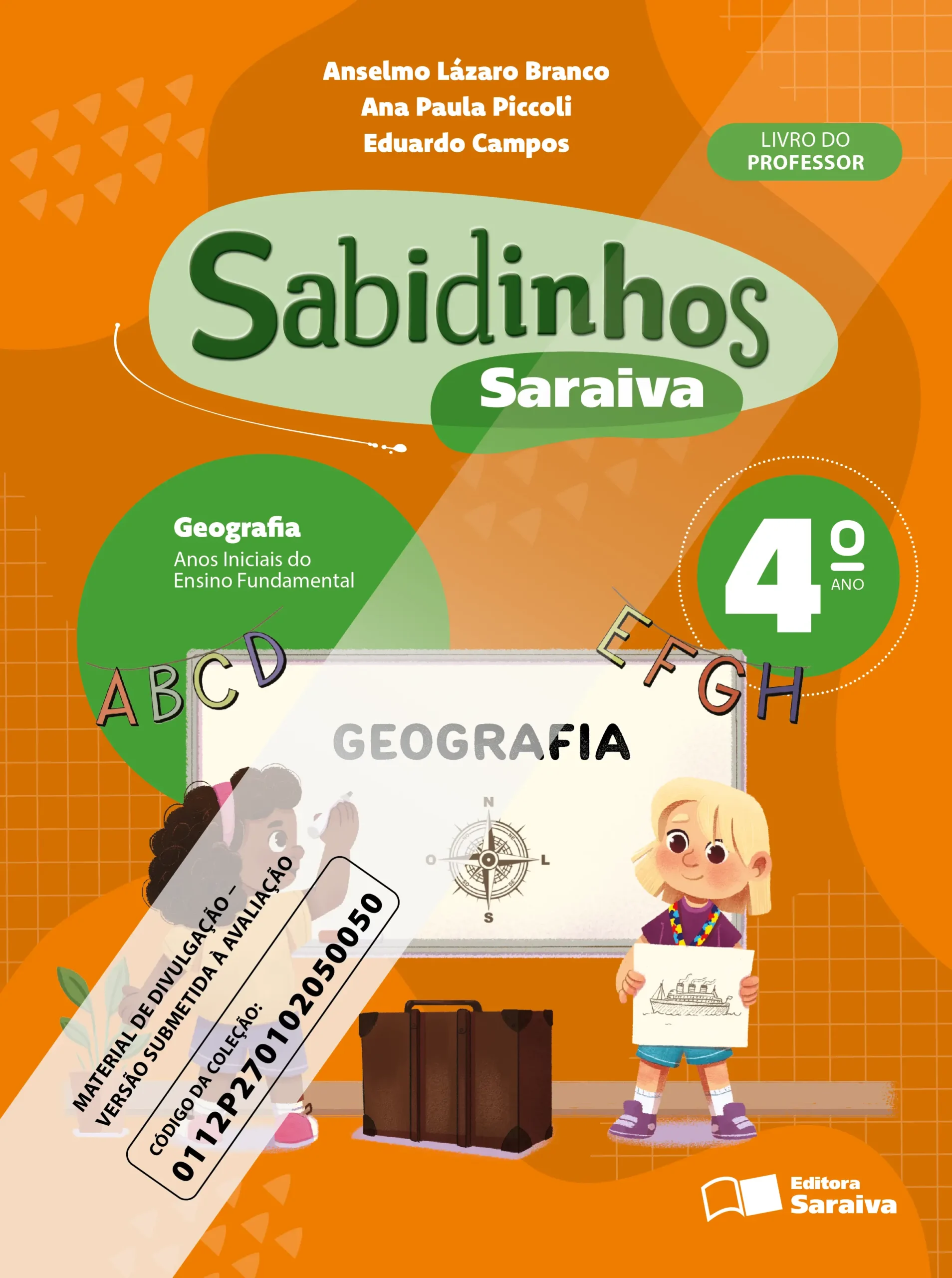Sabidinhos Saraiva: Geografia (4º ano) | PNLD 2027