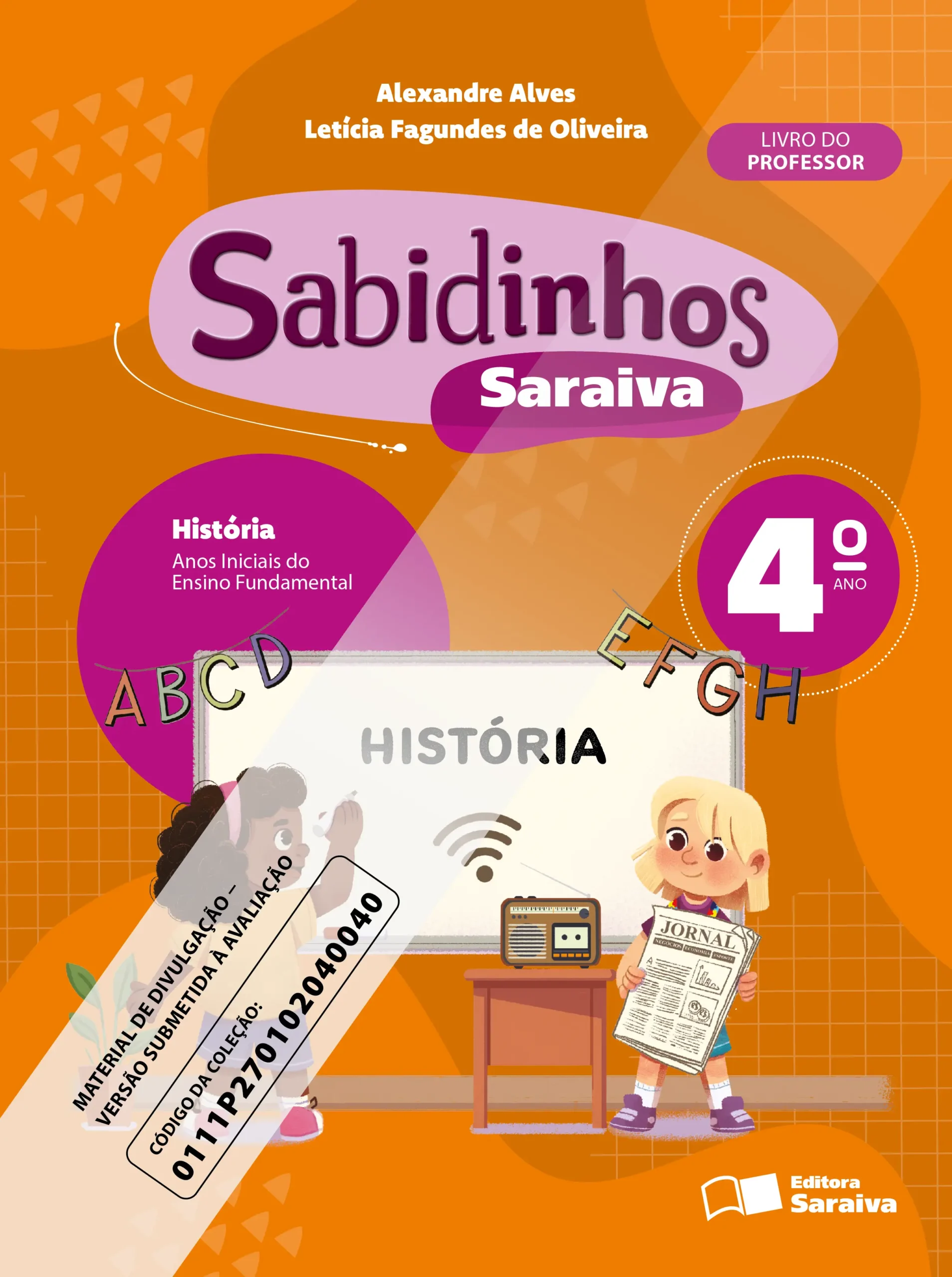 Sabidinhos Saraiva: História (4º ano) | PNLD 2027
