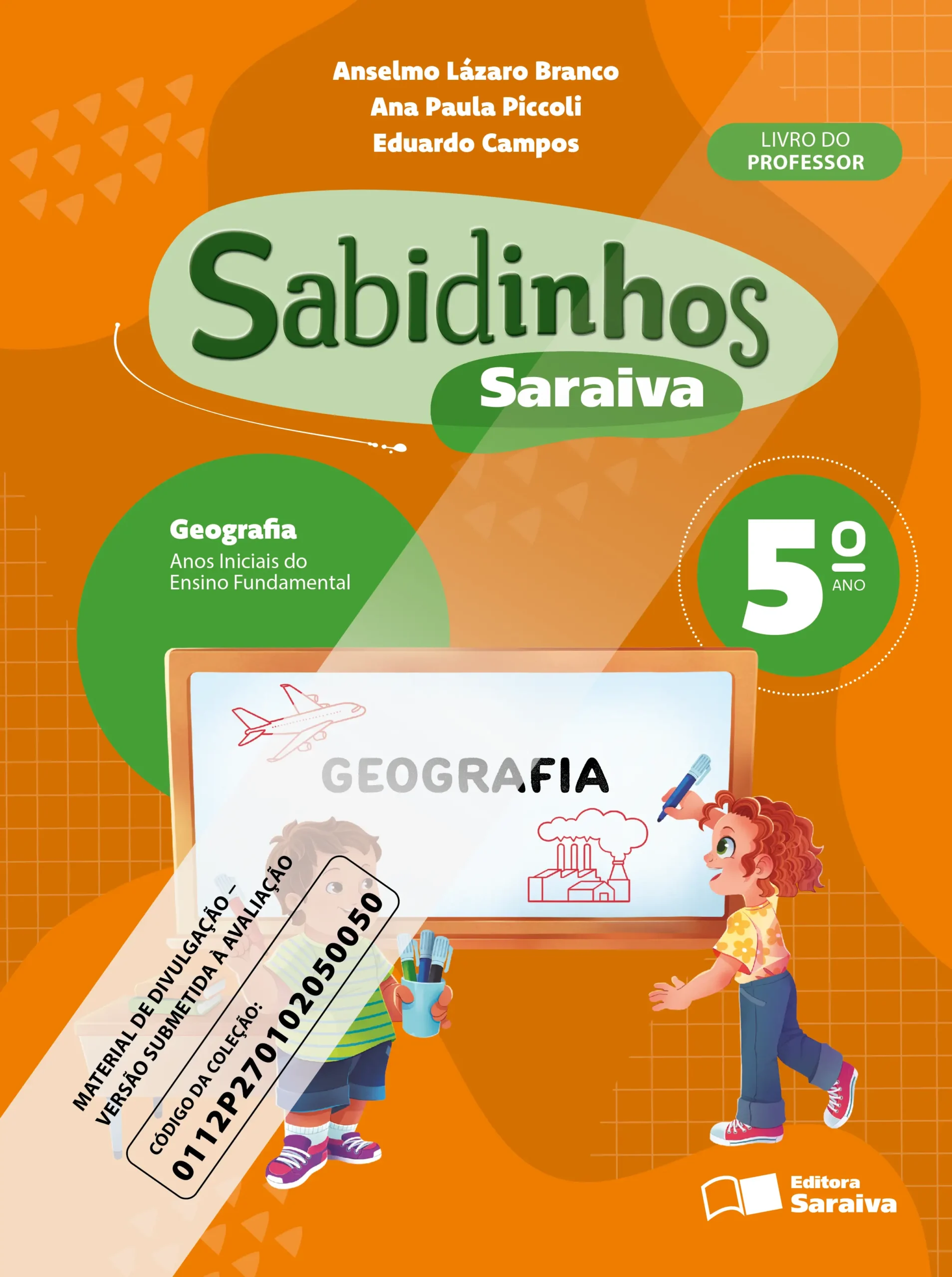 Sabidinhos Saraiva: Geografia (5º ano) | PNLD 2027