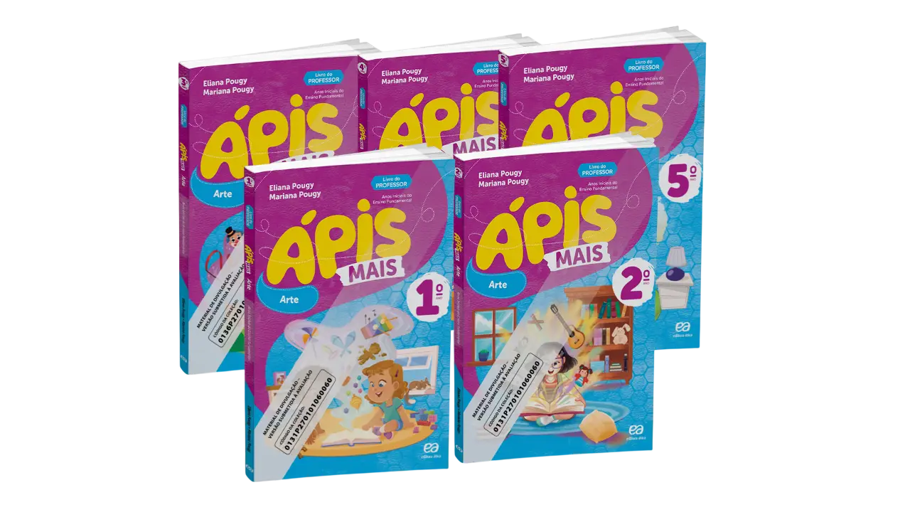 Ápis Mais Arte | 1º ao 5º ano | PNLD 2027