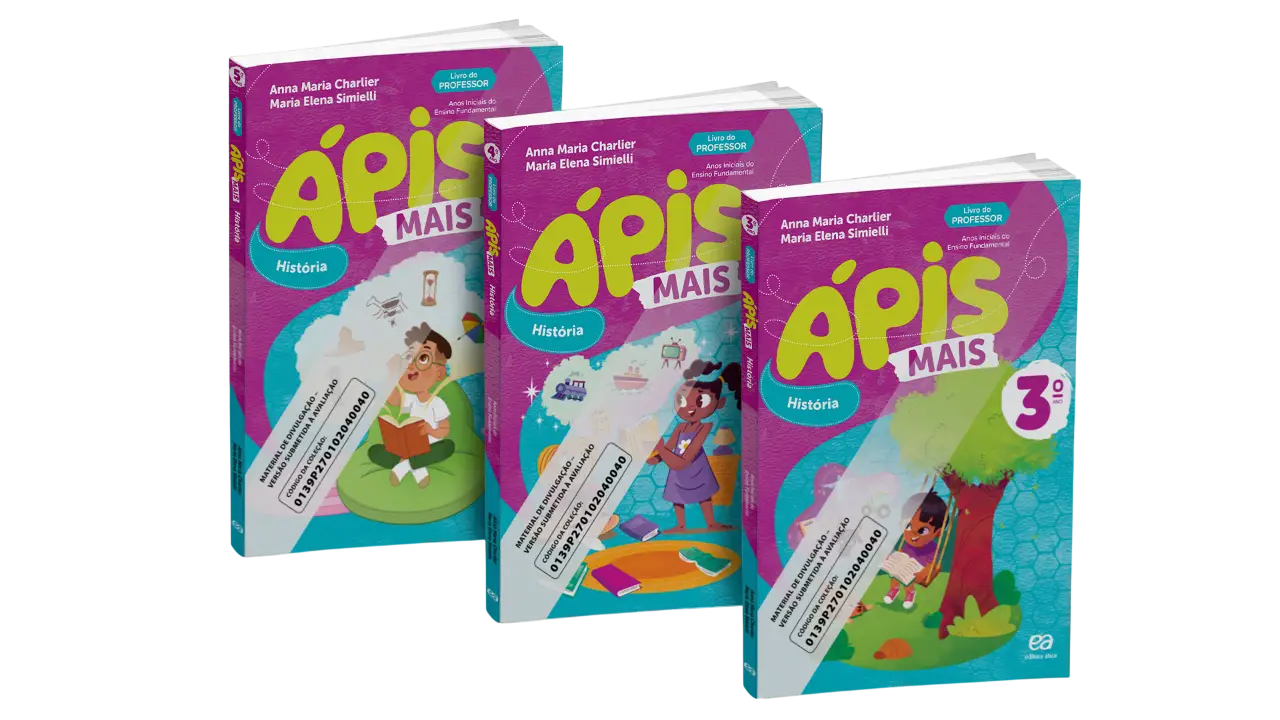 Ápis Mais História | 3º ao 5º ano | PNLD 2027