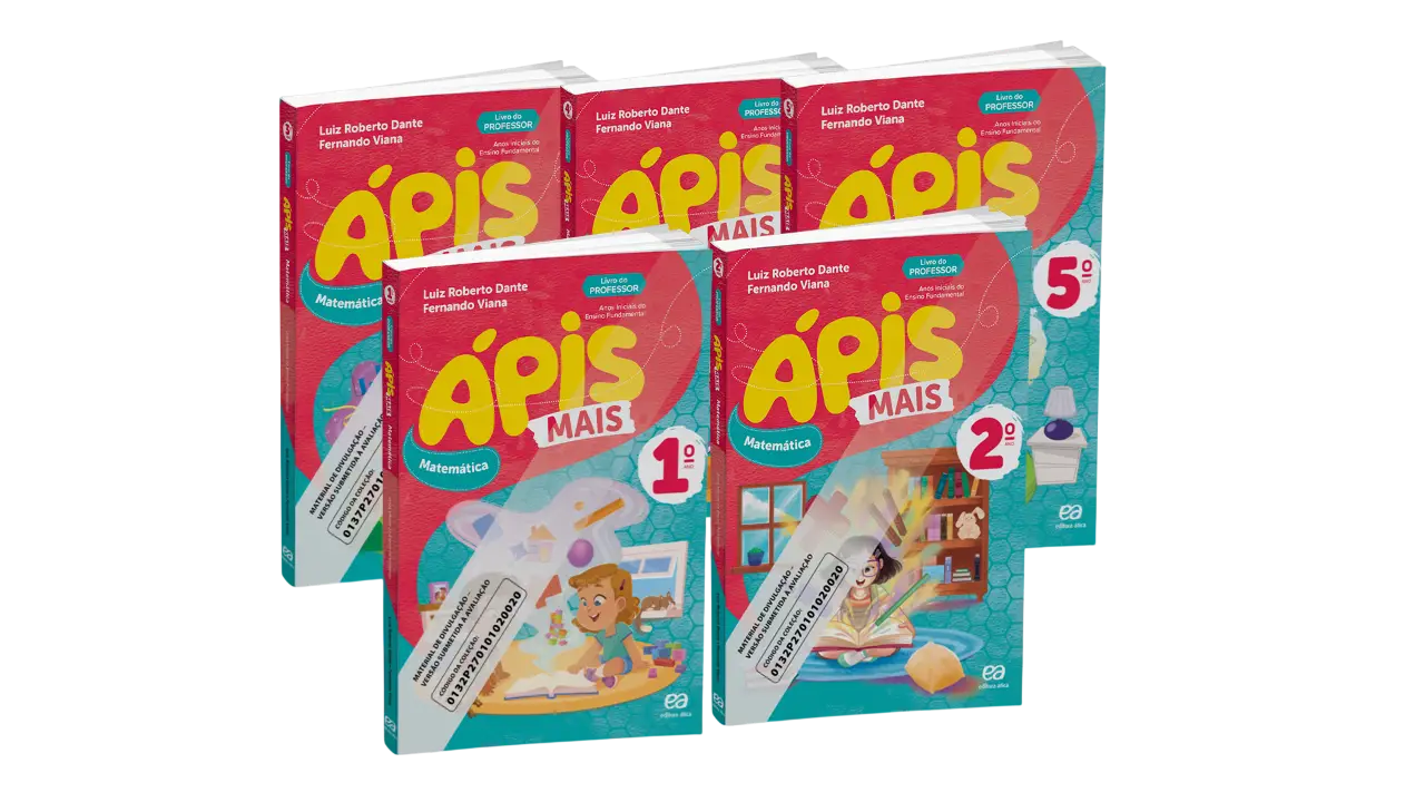 Ápis Mais Matemática | 1º ao 5º ano | PNLD 2027