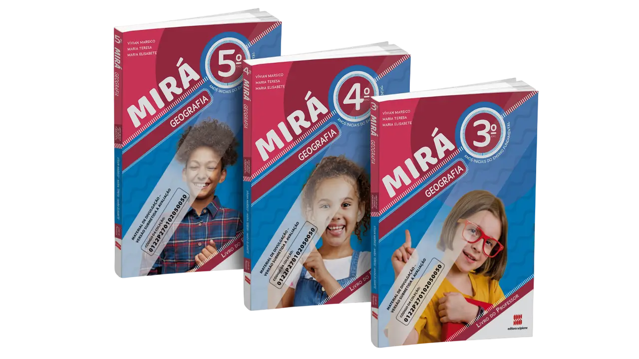 Mirá Geografia | 3º ao 5º ano | PNLD 2027