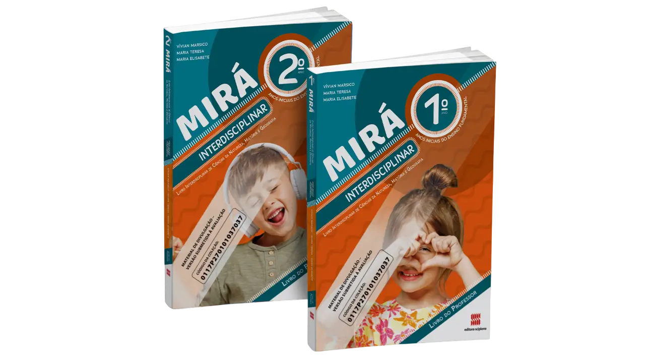 Mirá: Livro Interdisciplinar de Ciências da Natureza, História e Geografia | 1º ao 2º ano | PNLD 2027