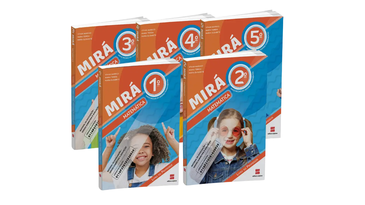 Mirá Matemática | 1º ao 5º ano | PNLD 2027