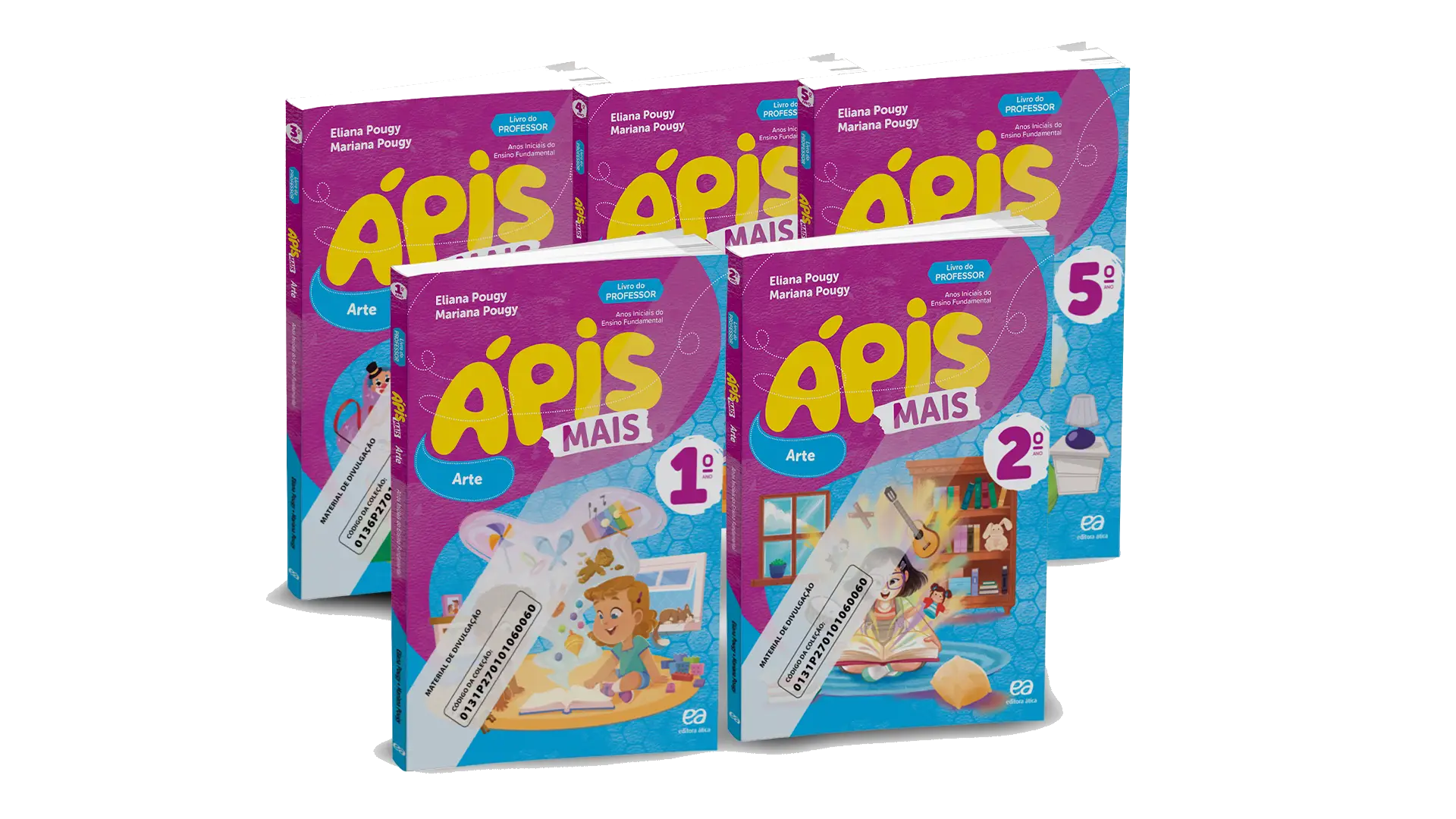 Ápis Mais Arte | 1º ao 5º ano | PNLD 2027