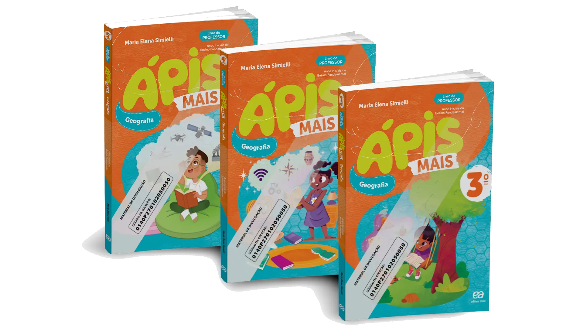 Ápis Mais Geografia | 3º ao 5º ano | PNLD 2027